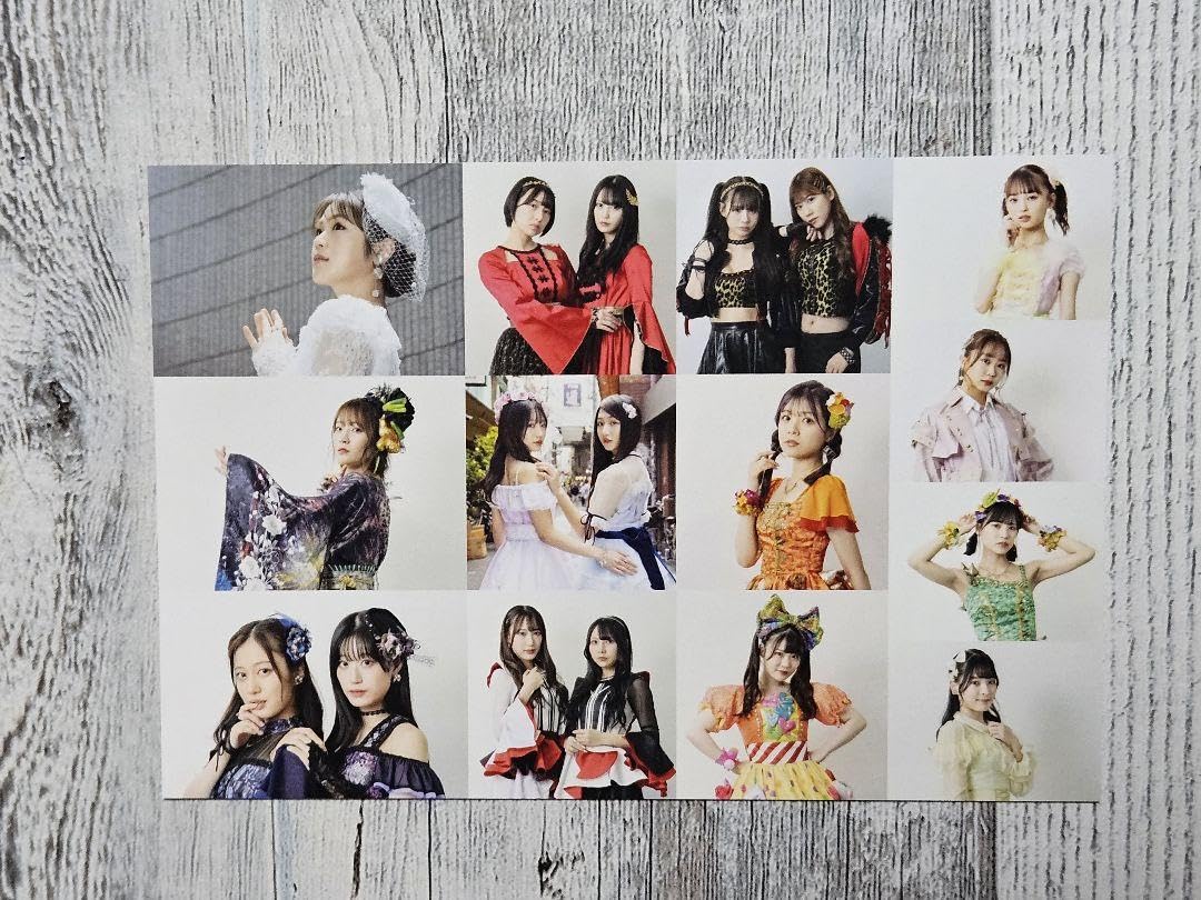 Amazon.co.jp: ポストカード NMB48 衣装図鑑 踊る衣装たち