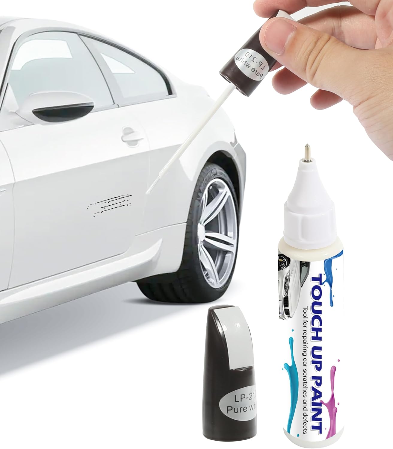 Zlirfy Touch Up Paint for Cars,Automotive Touch Up Paint