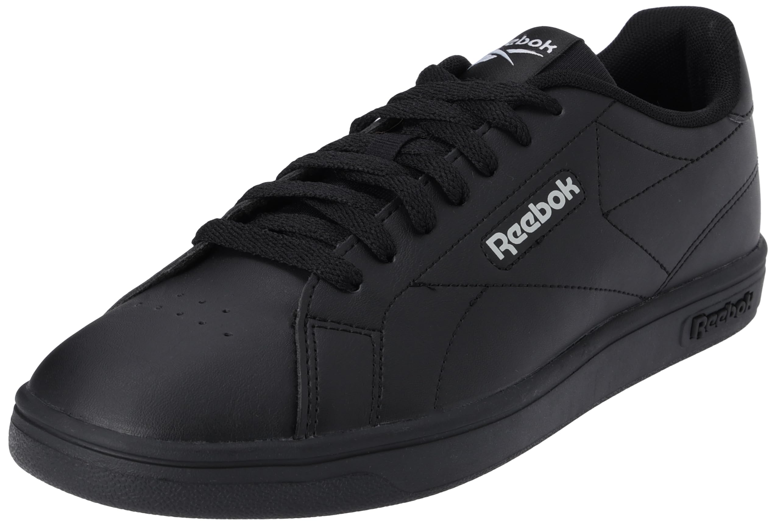 Reebok Court Clean, Scarpe da Ginnastica Unisex-Adulto 42.5 EU Black Black Pugry3