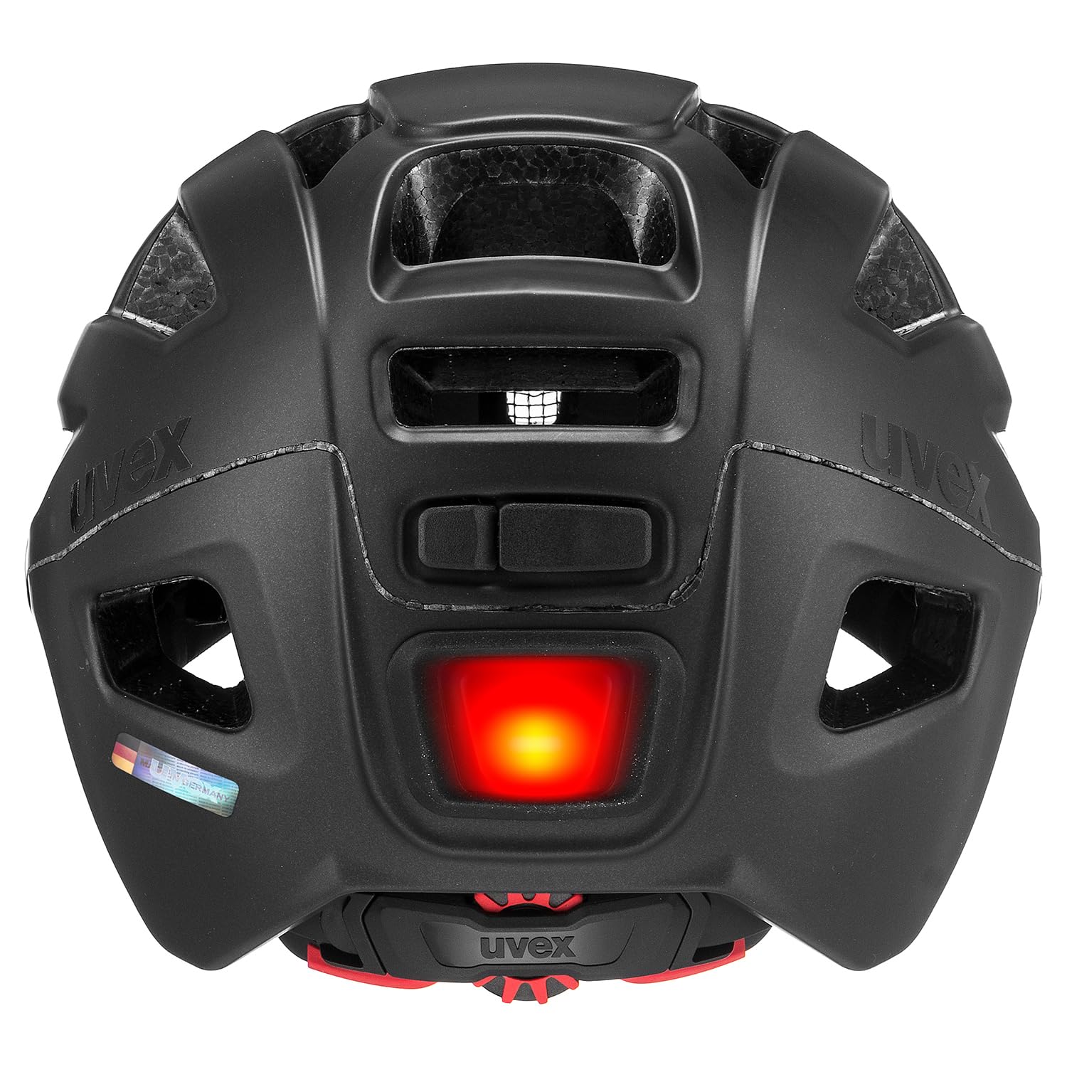 uvex Finale Visor, Casco City Seguro Unisex, con Visera, Incluye luz LED
