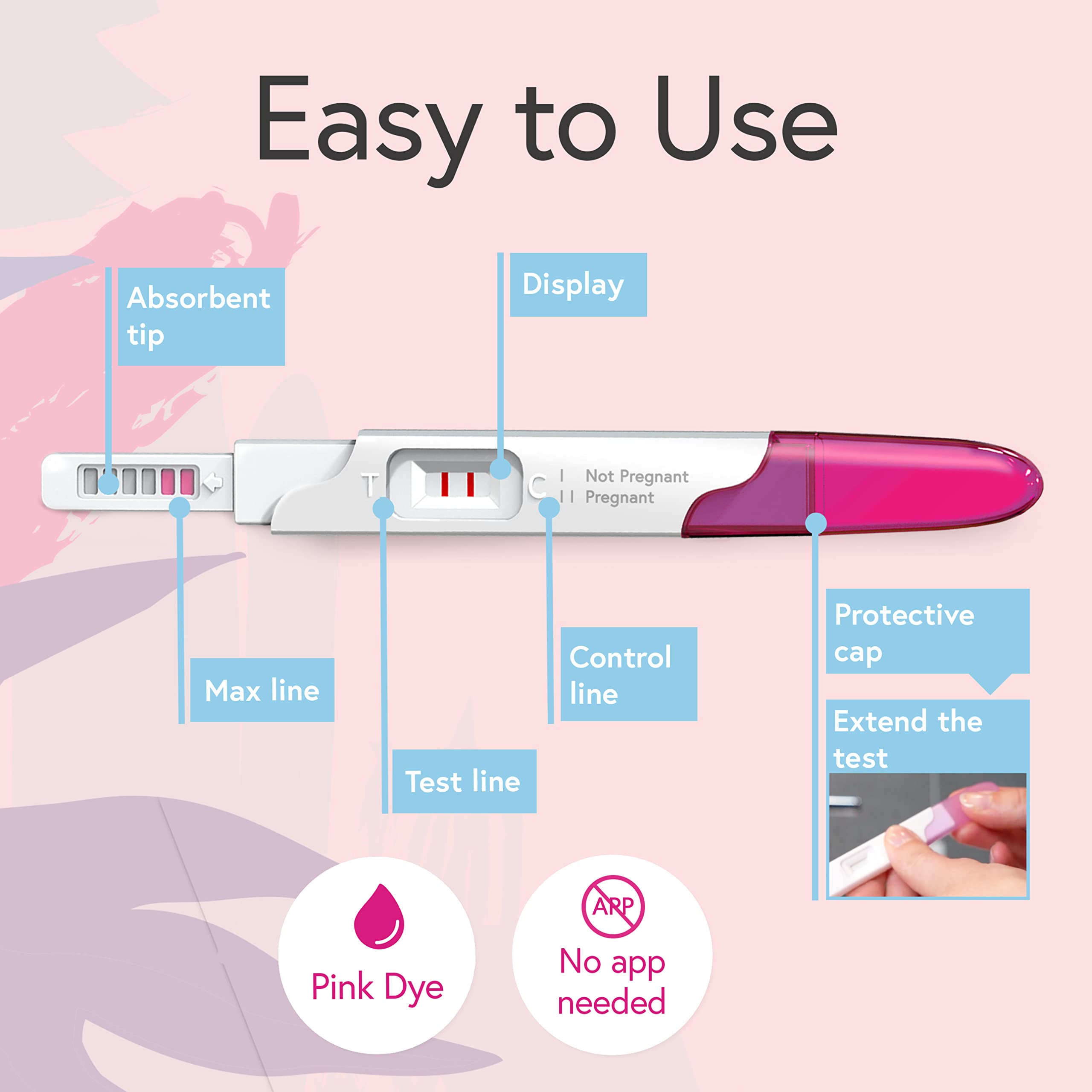 Buy IProven Pregnancy Test Strips Early Response HCG Sticks Do It