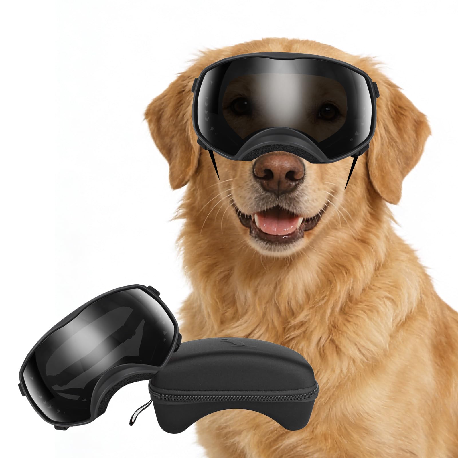 PETLESO Dog Goggles for Large Breed