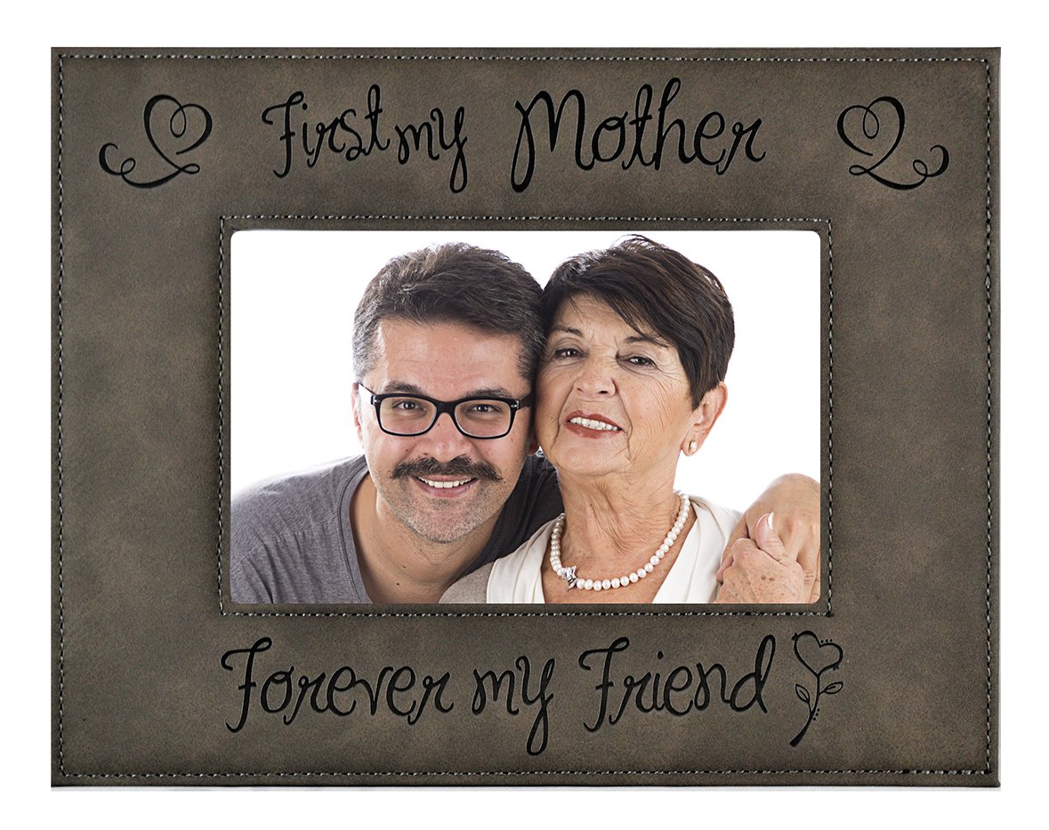 Bilderrahmen 'Mum And Daughter' Gravierter Holzrahmen Mit Spruch, Geschenk Für Muttertag Oder Geburtstag - Persönlich & Herzlich