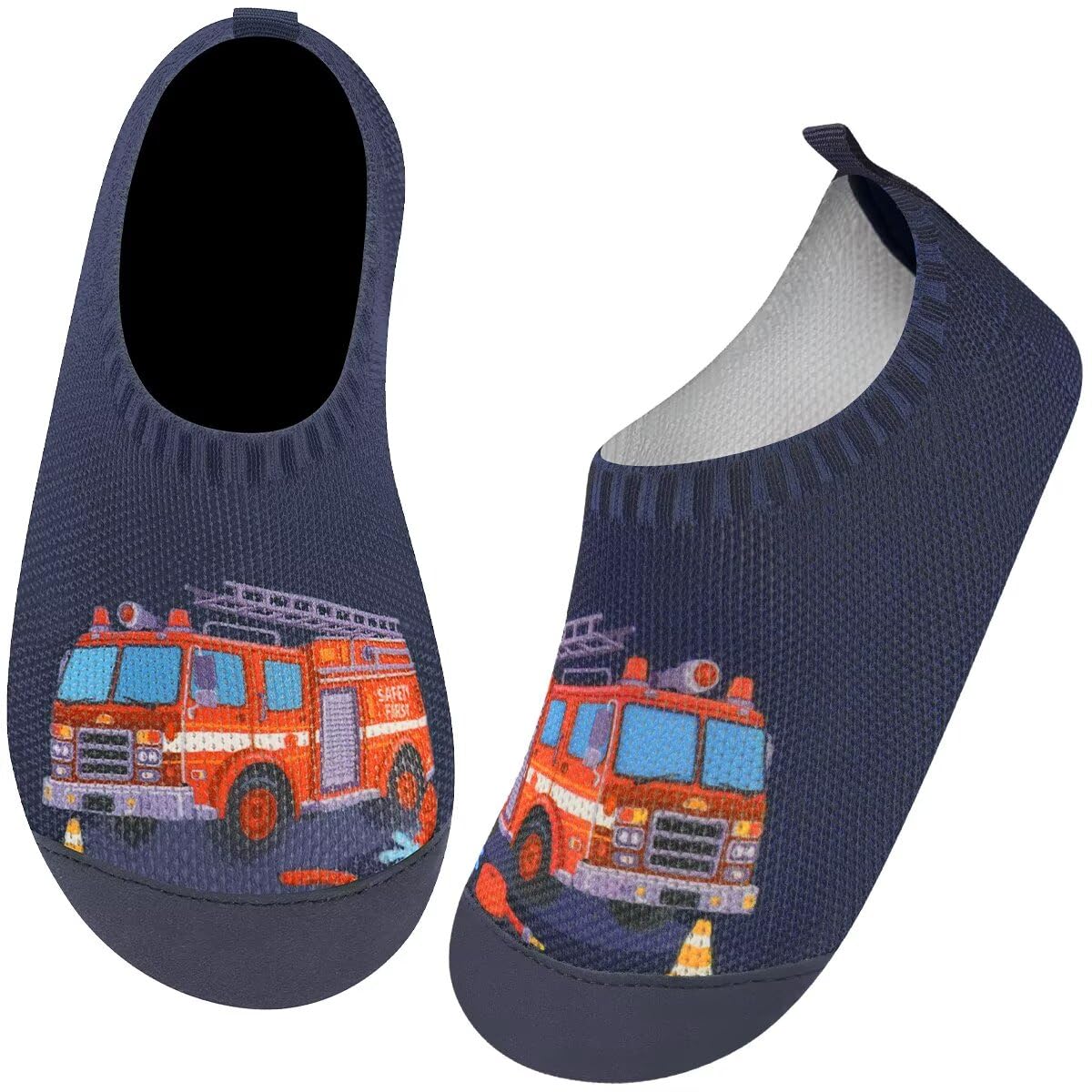 Kyopp Hausschuhe Kinder Junge Mädchen Pantoffeln Atmungsaktive Rutschfest Turnschläppchen Weich Barfussschuhe für Lauflernschuhe Kindergarten Slippers Gr.20-35
