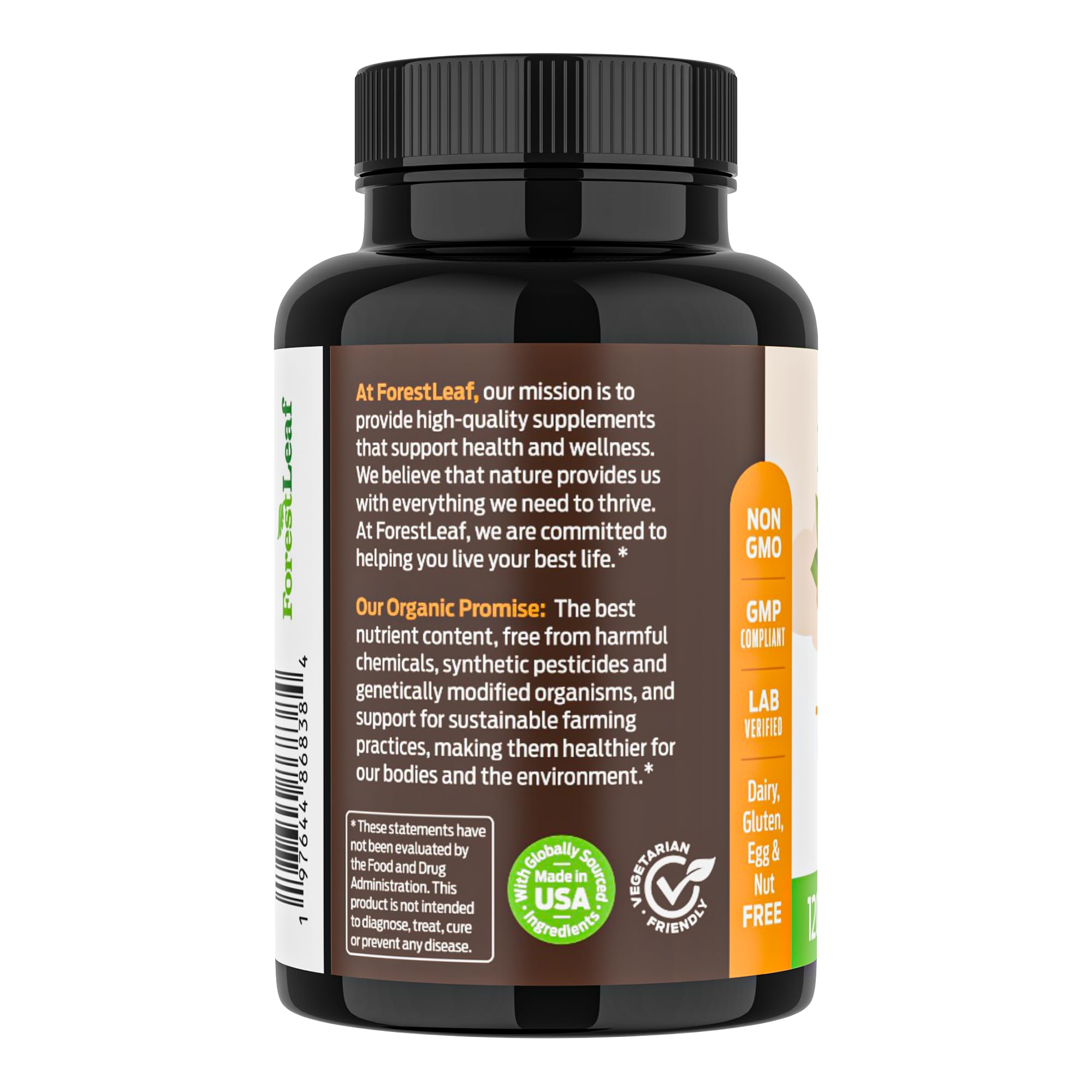Turmeric Supplement Extra Strength 2265mg - Turmeric Curcumin Supplement w/BioPerine Black Pepper - Tumeric and Ginger Supplements, 95% Curcuminoids, Supports Immune & Joint Health, 120 Caps — Amazon image 8