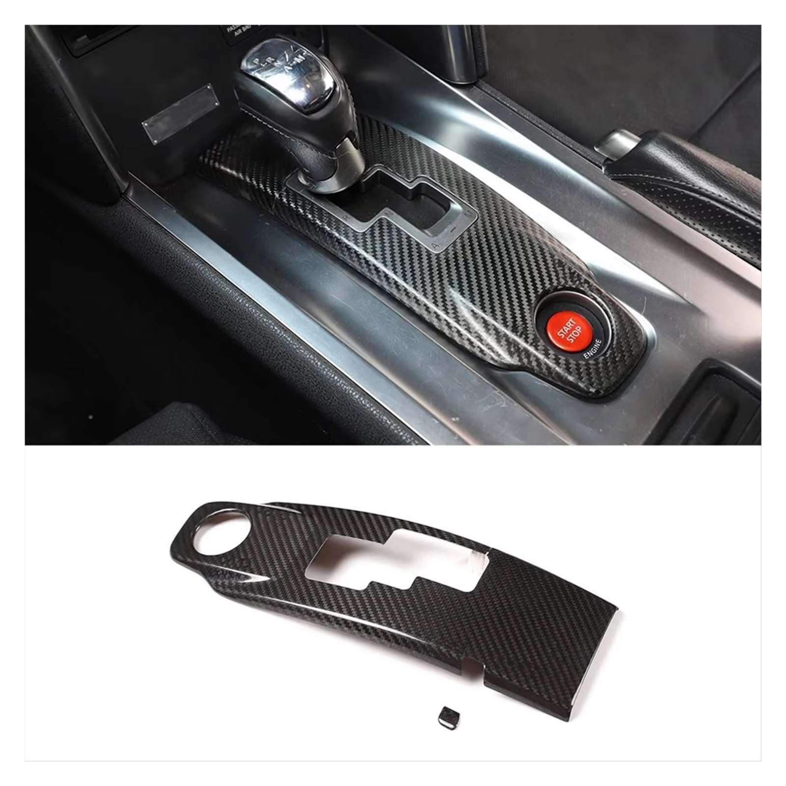 Accessori Interni Auto Per Nissan Per GTR R35 2008-2016, Pannello Del Cambio In Fibra Di Carbonio A Secco, Cornice Decorativa, Rivestimento Interno modanature interne