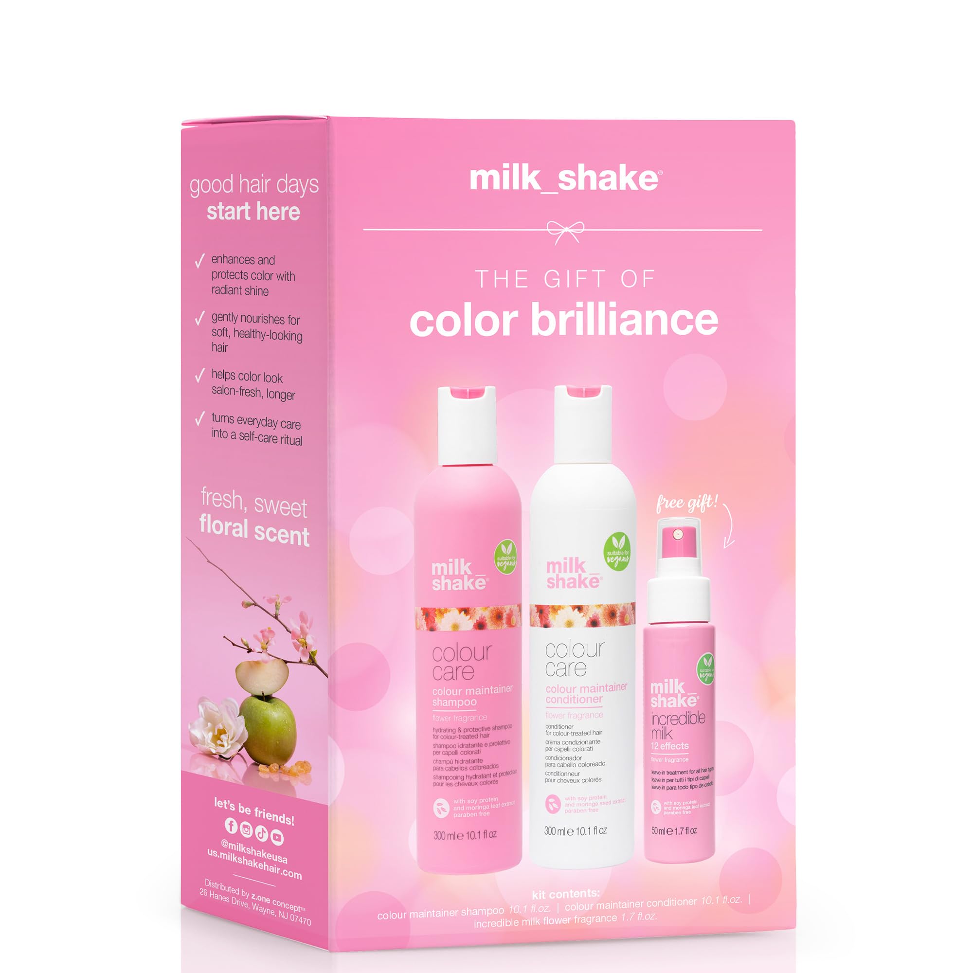 milk_shake Color Care Routine - Floral | 3 Piece Hair Routine For Dyed Hair