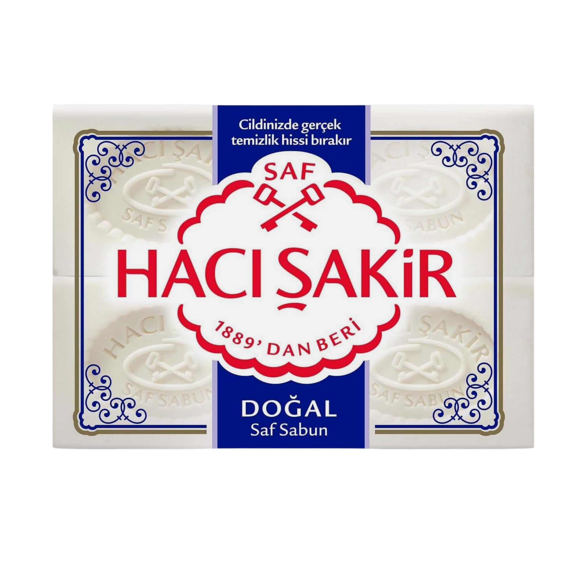 Hacisakir Natural Soap -4x 175 g =700g