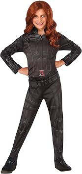 Rubies Costume Captain America Civil War Black Widow Child Costume, Small, Model620767_S