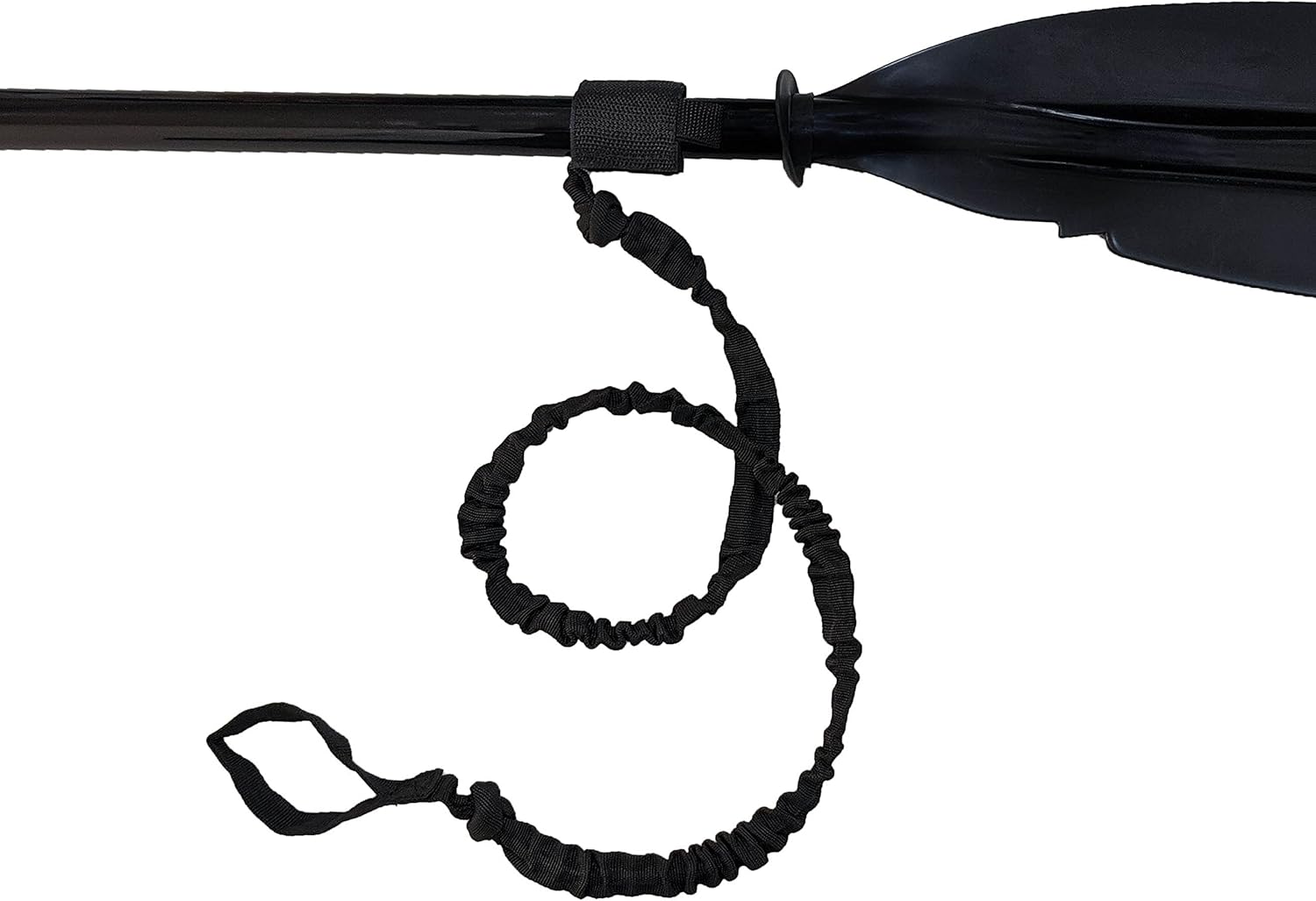 Arya Life Kayak Paddle Leash for Kayaks, Canoes and SUP Paddle Boards. Works with Aluminum, Fiberglass or Carbon Fiber Paddles. Nylon Bungee Leashes for Kayak Oars. Stretches to 59″, Black Arya Life Kayak Paddle Leash for Kayaks, Canoes and SUP Paddle Boards. Works with Aluminum, Fiberglass or Carbon Fiber Paddles. Nylon Bungee Leashes for Kayak Oars. Stretches to 59″, Black