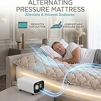 Vista 11 de Vive Almohadilla de colchón de presión de aire alterno, la solución original de prevención de llagas en la cama, cubierta de hospital para pacientes