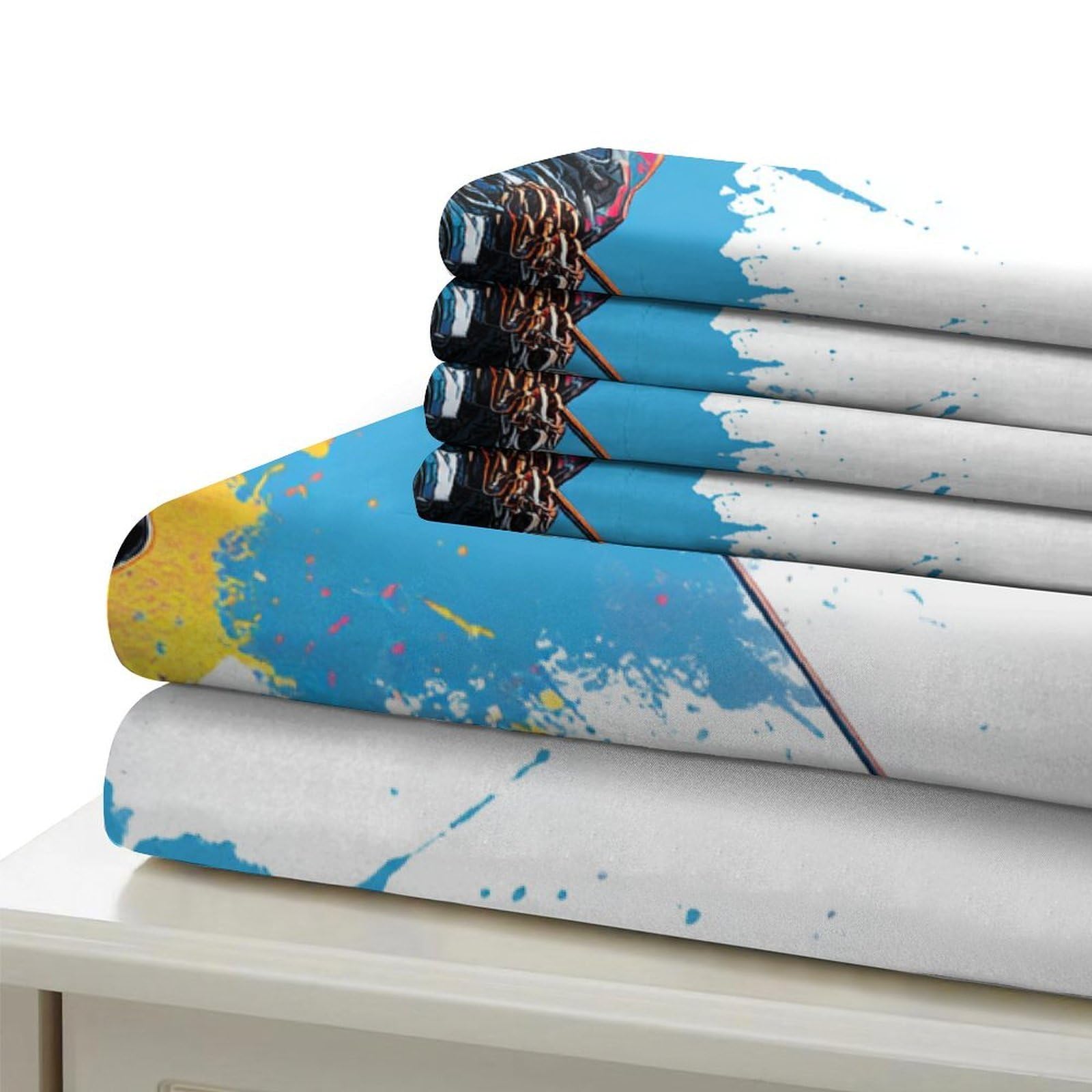 3D Druck Kletterer Motiv Bettbezug Mikrofaser Schlafzimmer Dekor Klettersport Bettwäsche Set Atmungsaktiv Für Erwachsene King（220x240cm）