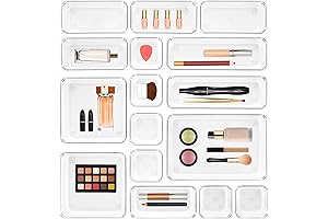 famhap 16 PCS Drawer Organizers -Maximize your Storage, Declutter your Space!