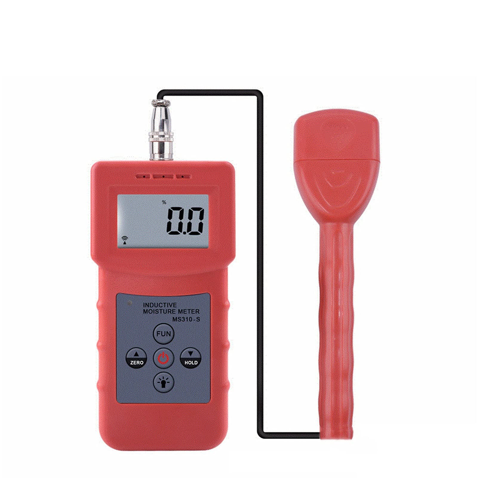 Mmhhhg One Color Moisture Meter, Moisture Tester Multifunctional Moisture Meter Electromagnetic Wave Induction Moisture And Humidity