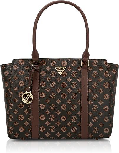 Lavie Signature Women's Mono Shelton Tote Bag | Tote Handbag for Work | Ladies purse | Stylish Shoulder Bag | Gift for Women