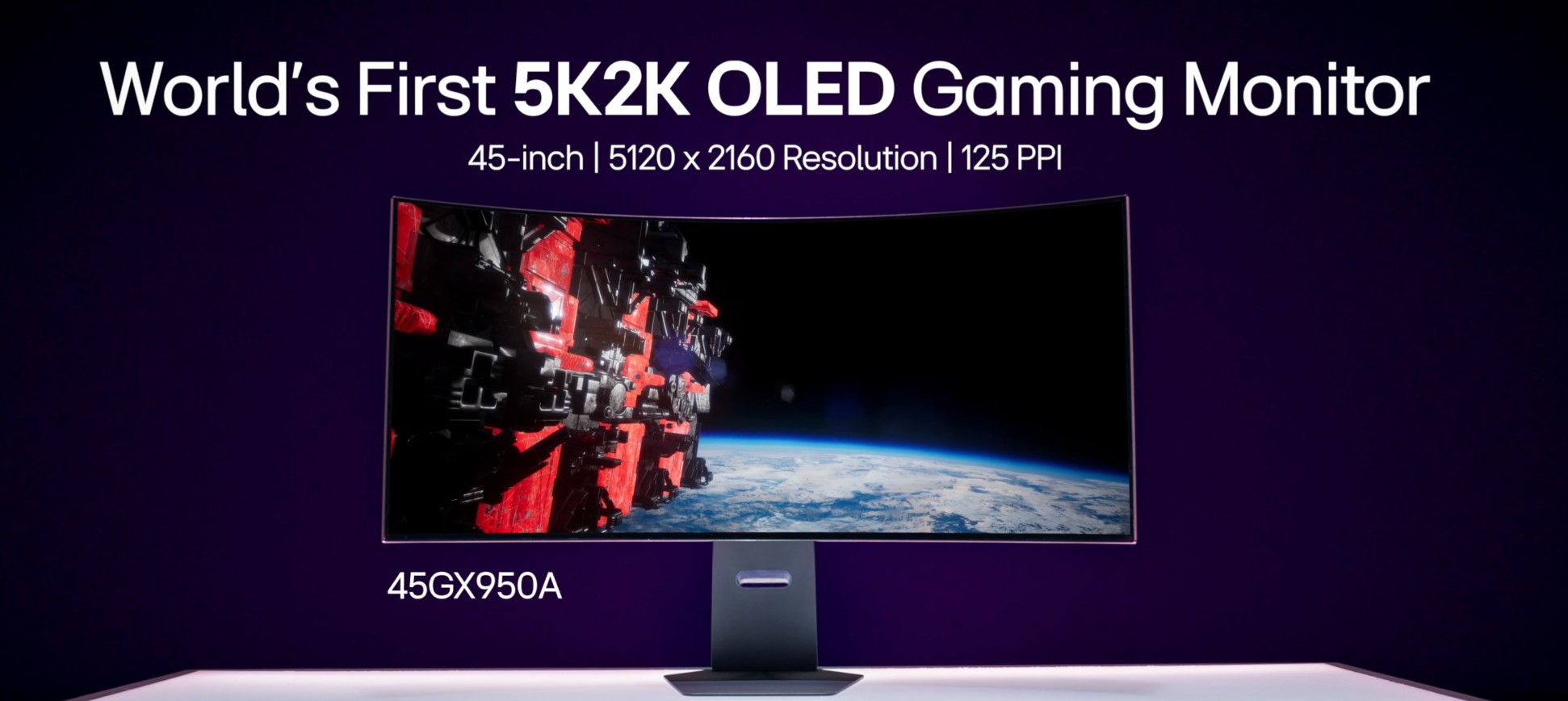 LG UltraGear OLED GX9 Gaming Monitor 45GX950A-B - 5K2K 45 Inch