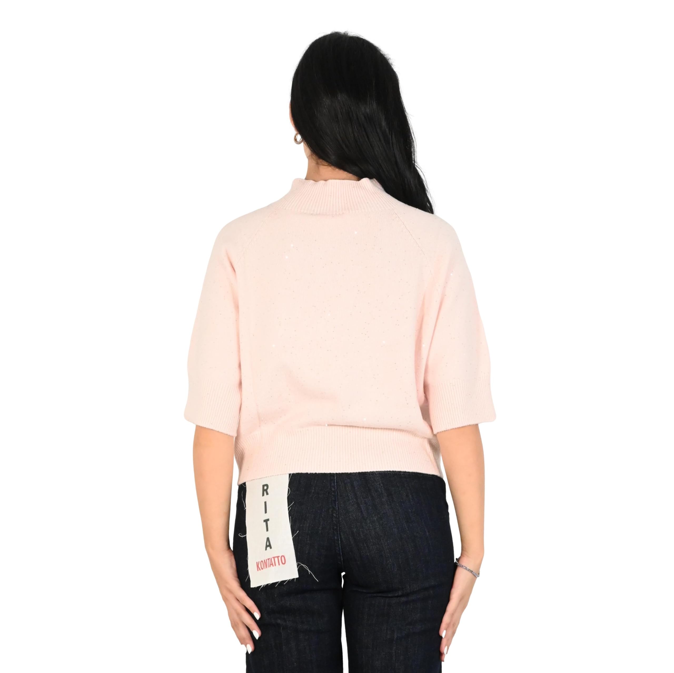 Kontatto maglia donna rosa confetto 3M1746C