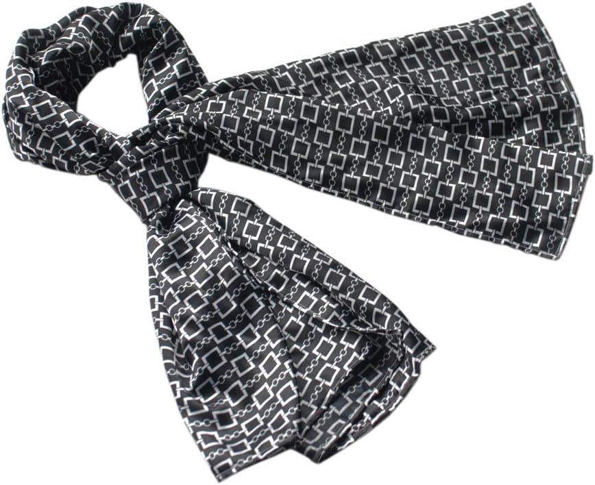 Brando Black Square Chain Design Fashion Luxuriant Scarf