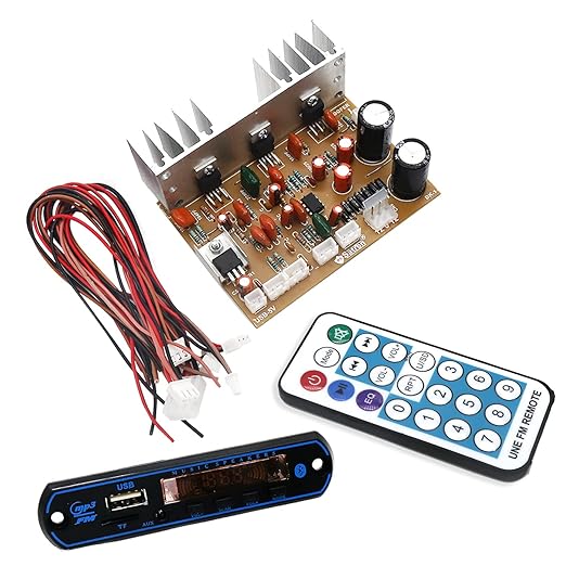 Electronic Spices Combo of 100 Watt Tda2030 Based 2.1 Home Theater