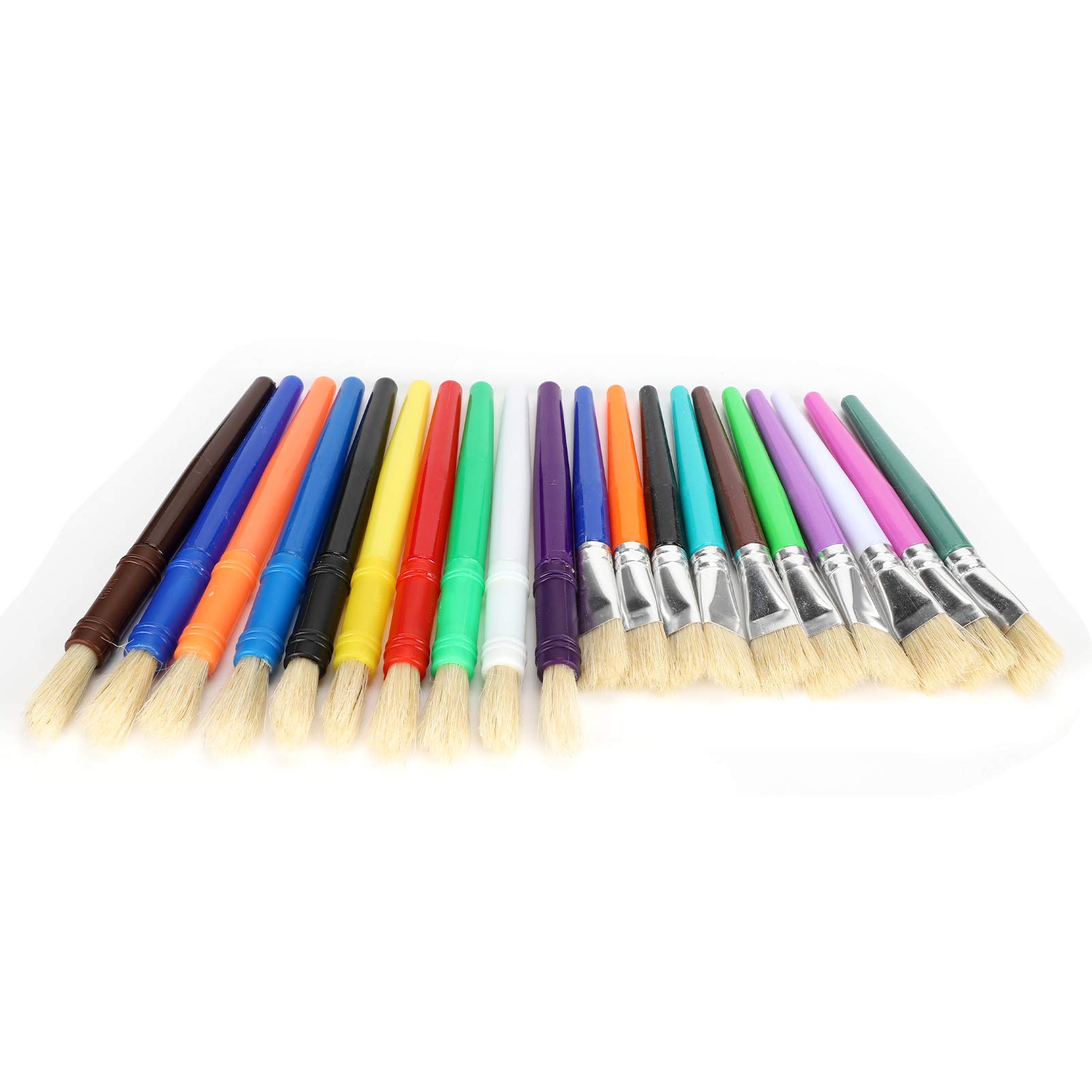 VICASKY 10Pcs Olieverf Borstels Verf Graffiti Borstels Artiest Paintbrushes Water Kleur Paintbrush Childrens Draw Borstels Voor Kinderen en Professionele Ambachten Maken Levert