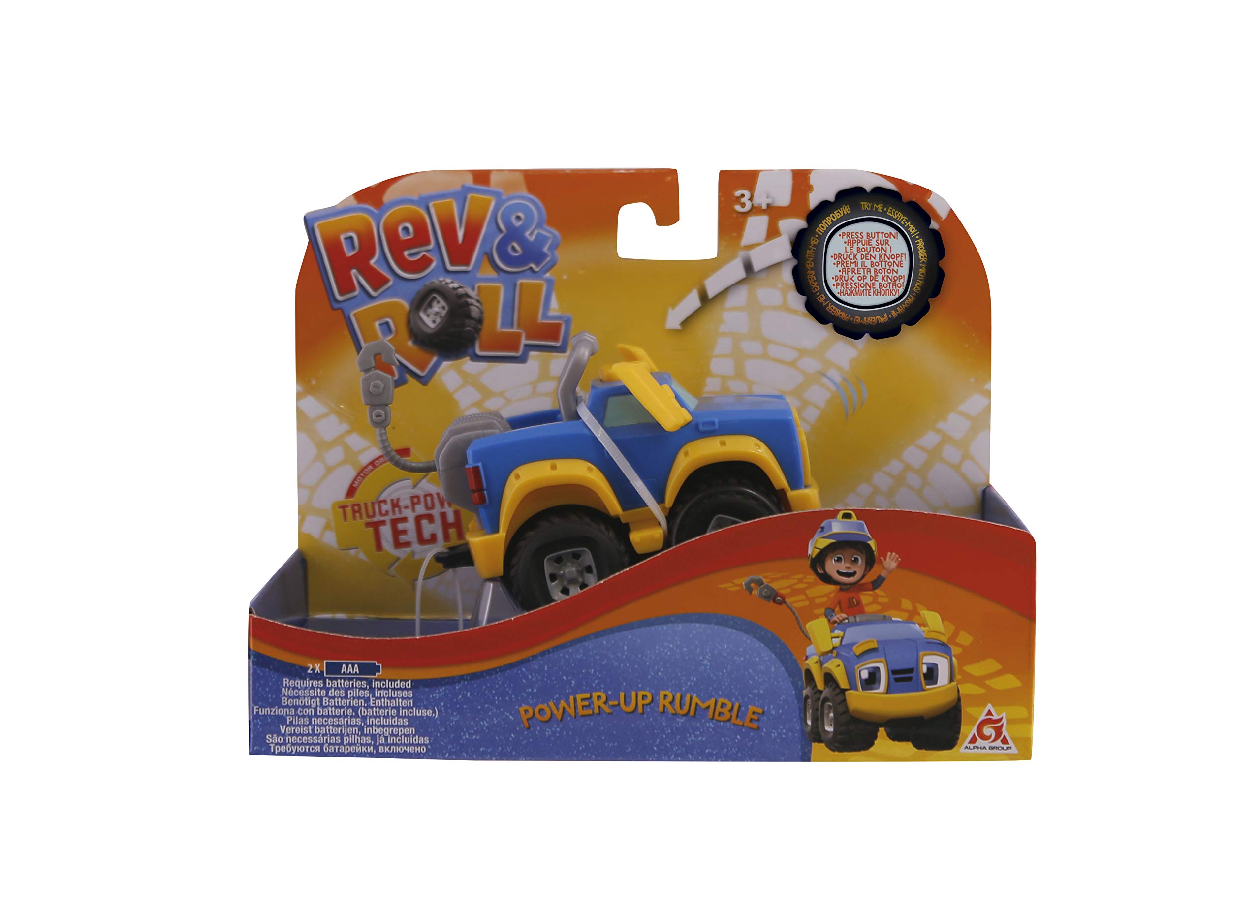 Rev & RollPower-Up Rumble Toy