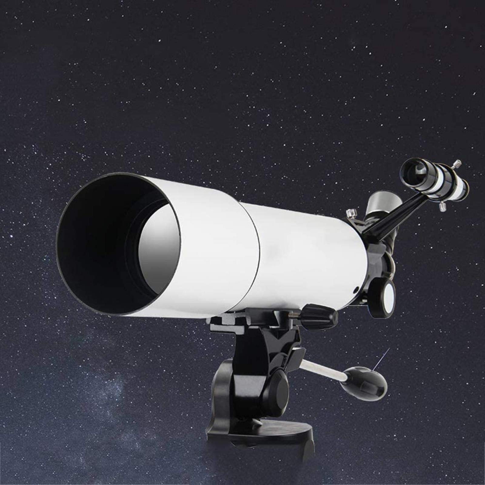 Telescopio per Bambini Principianti Adulti, Apertura 80 mm telescopio 500 mm per Astronomia BAK4 Lente Prisma telescopio rifrattore astronomico con treppiede per osservare la Luna e Il Pianeta, per