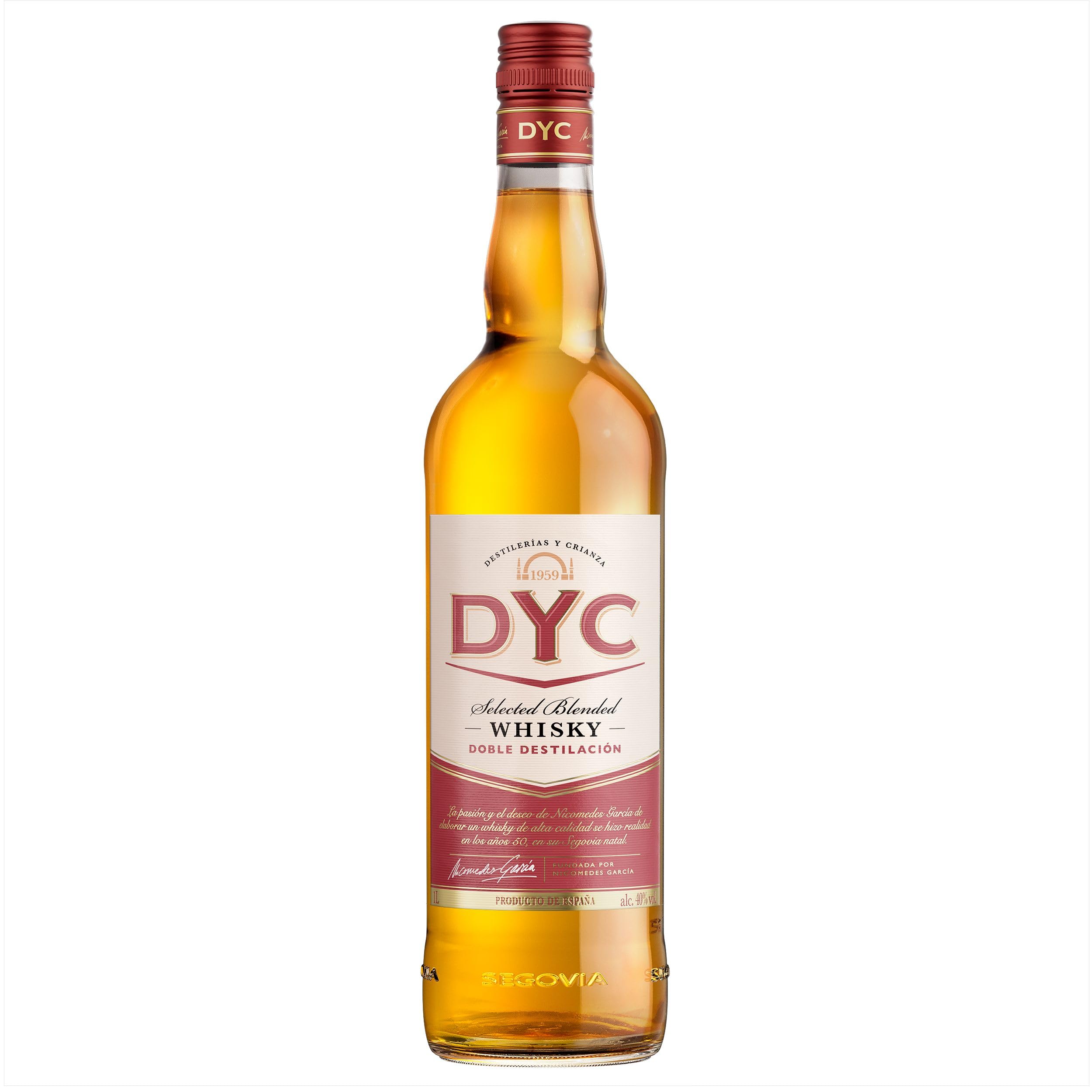 DYC Doble Destilación Whisky Blended Español 1L