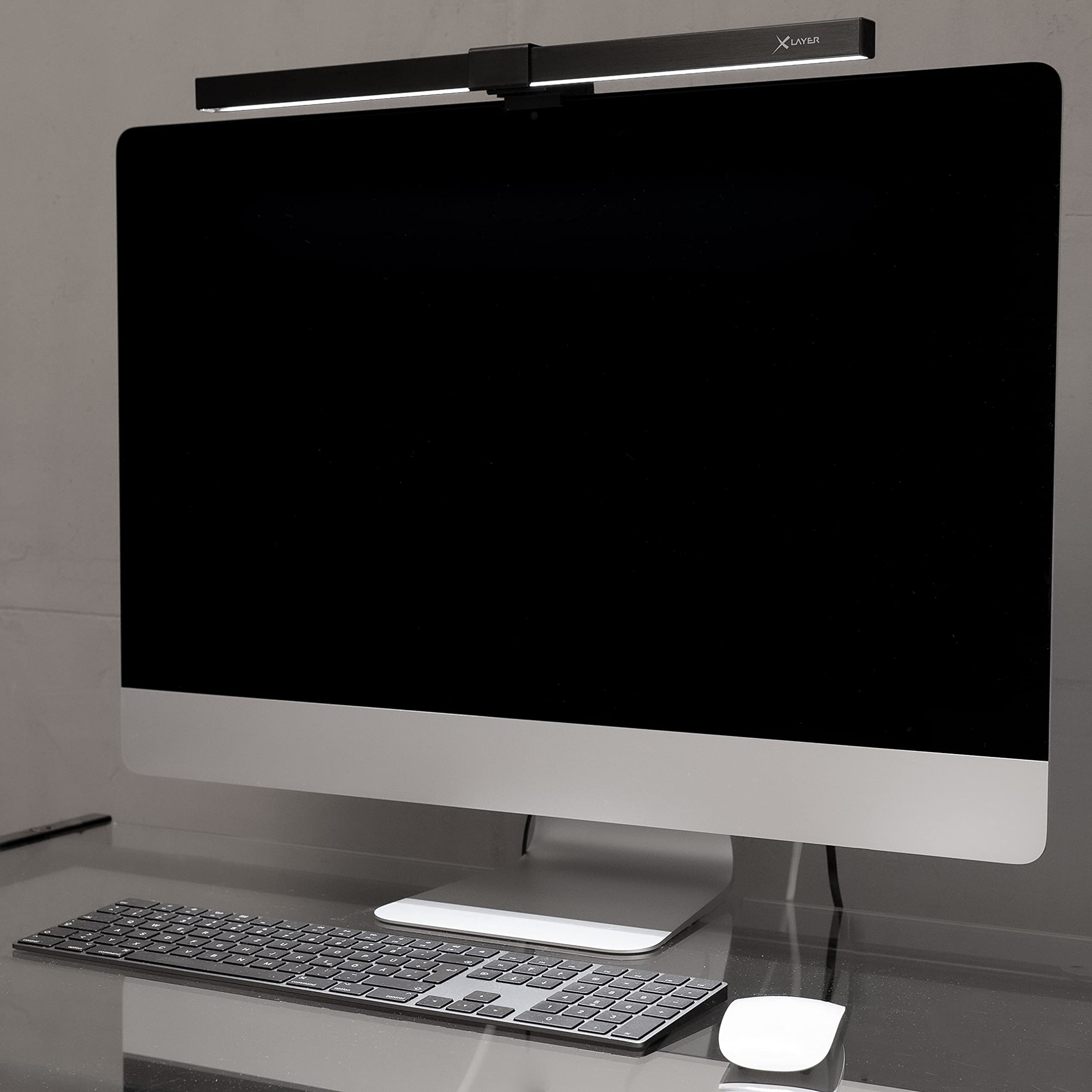 Xlayer Monitor-Lampe USB Monitorlampe 6 W noir