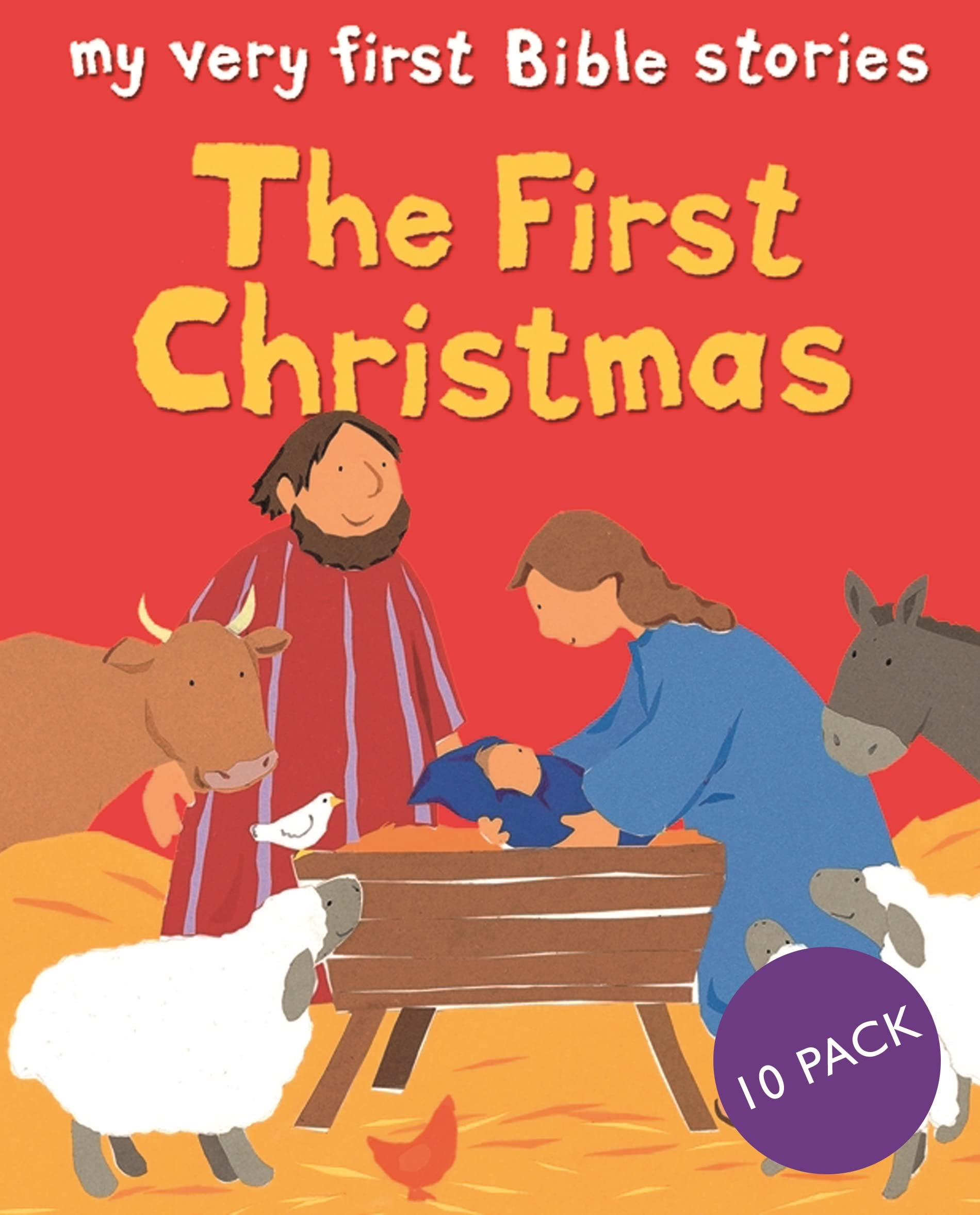The First Christmas 10 pack (My Very First Bible Stories)