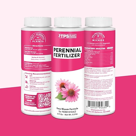 Fertilizante Líquido Perennial para Flores y Plantas - 8 oz miniatura 8