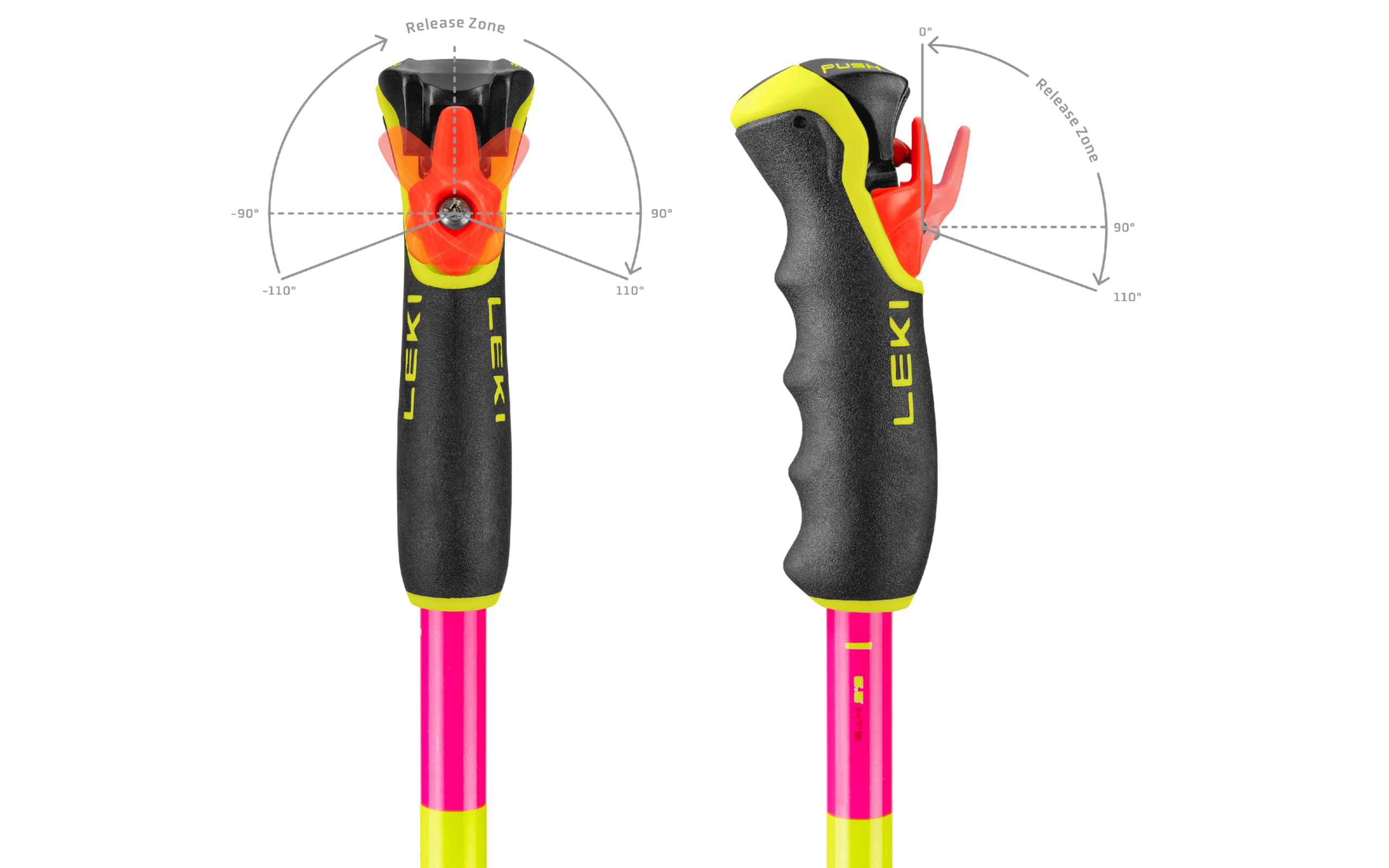 2025 Leki Spitfire 3D 130cm Pink Adult Ski Poles : Amazon.ca