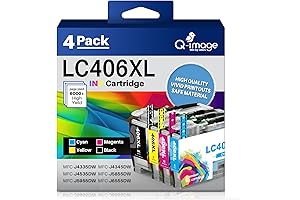LC406XL Ink Cartridges for Brother Printer