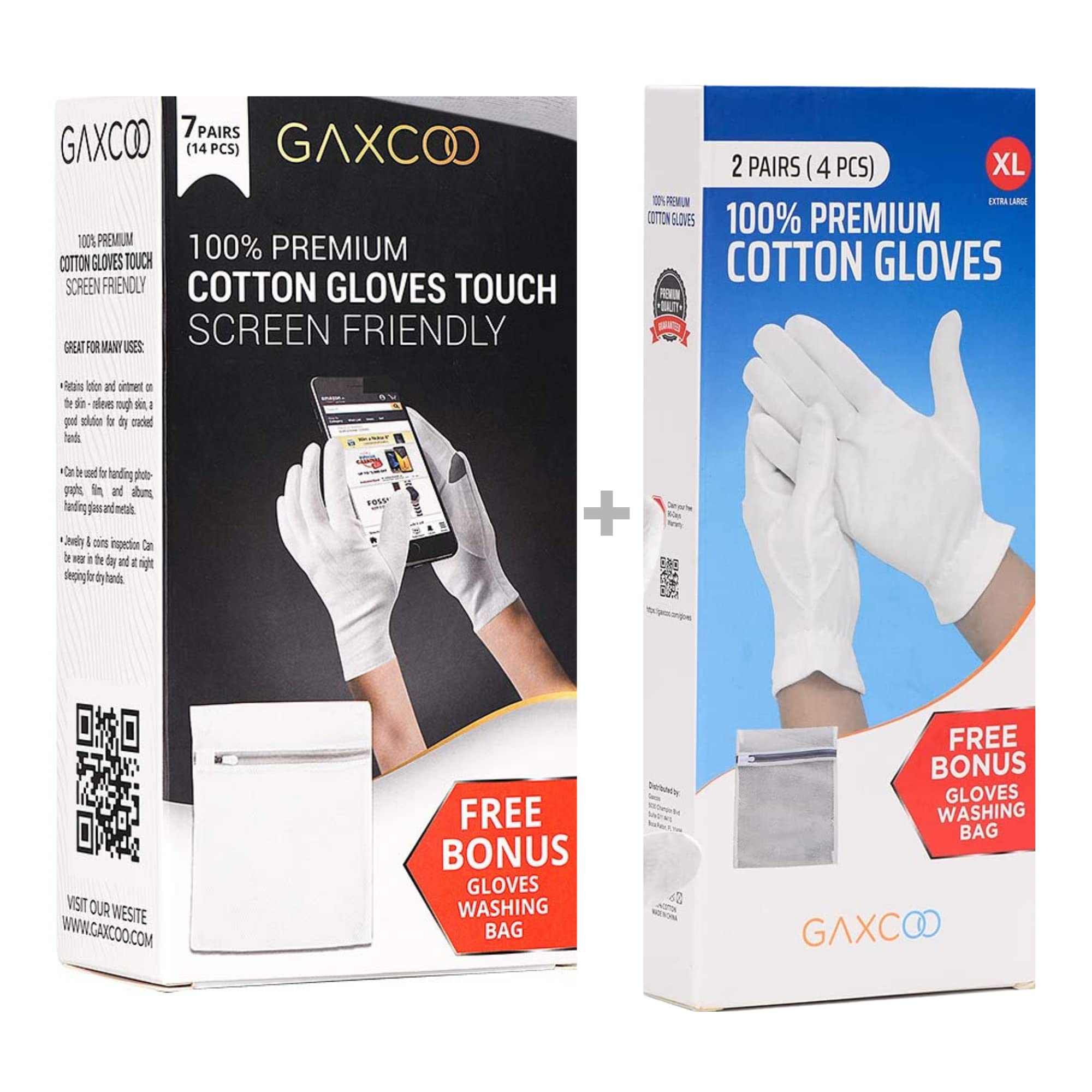 Amazon.com : Touch Screen Friendly Gloves and XL Moisturizing Gloves 2 Pack  : Beauty & Personal Care