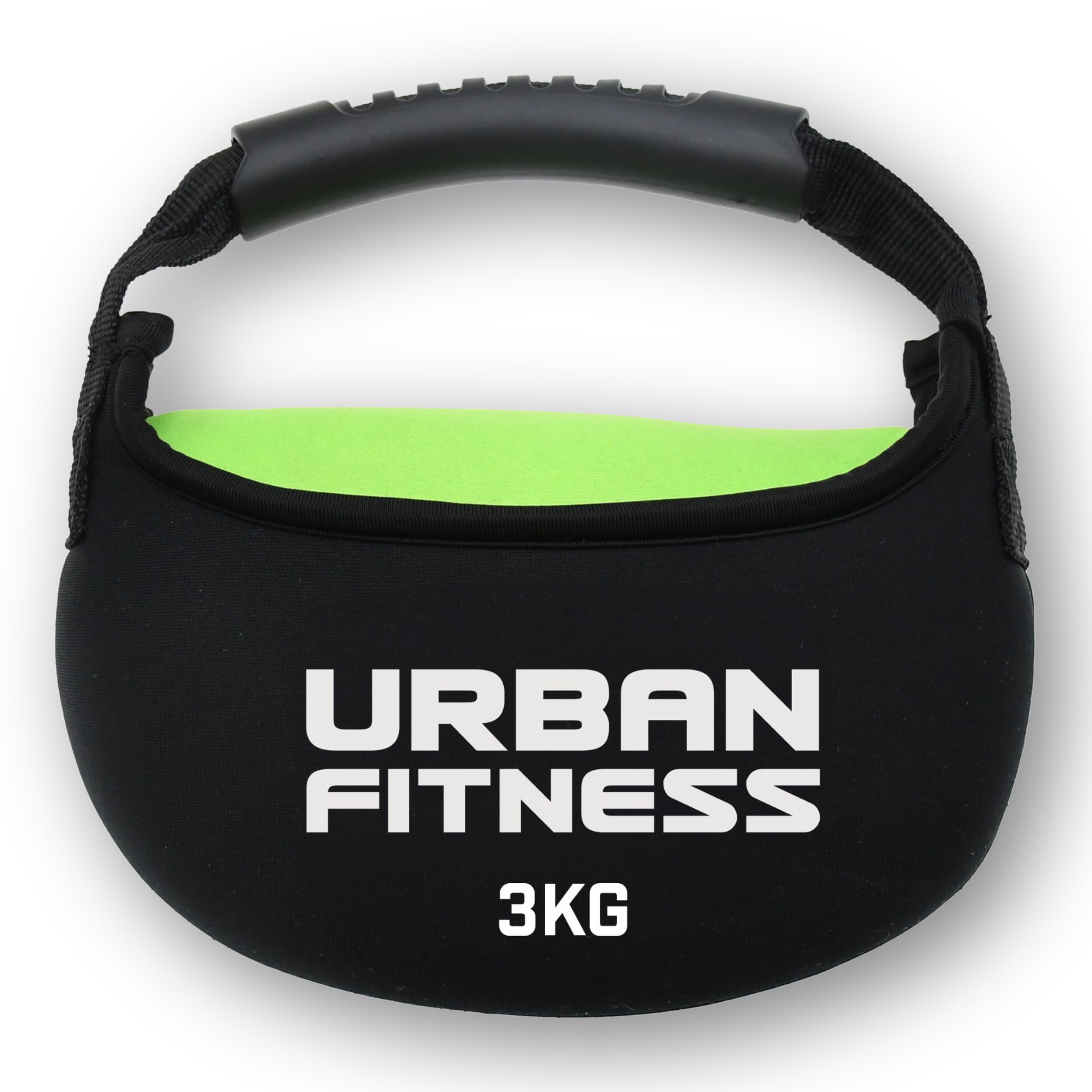 Urban Fitness Fabric Kettlebell - / Black 3Kg
