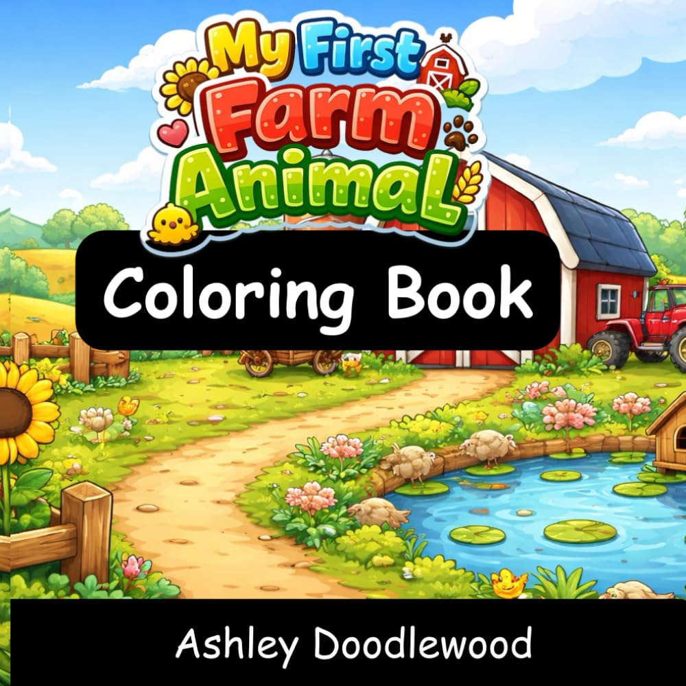 My First Farm Animal: Coloring Book