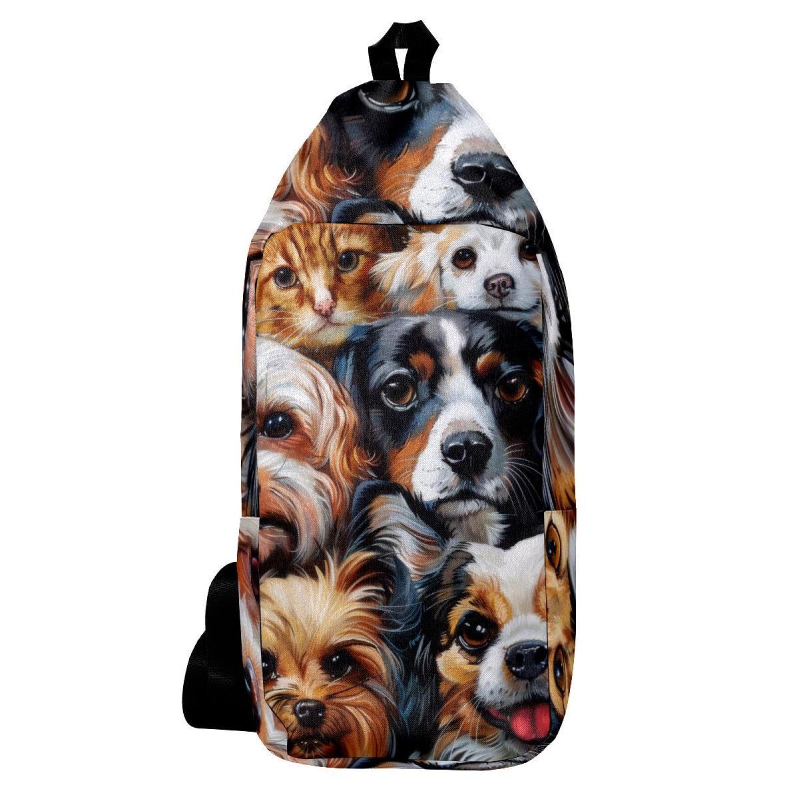 Sac à dos pour chats et chiens sans couture ultra confortable