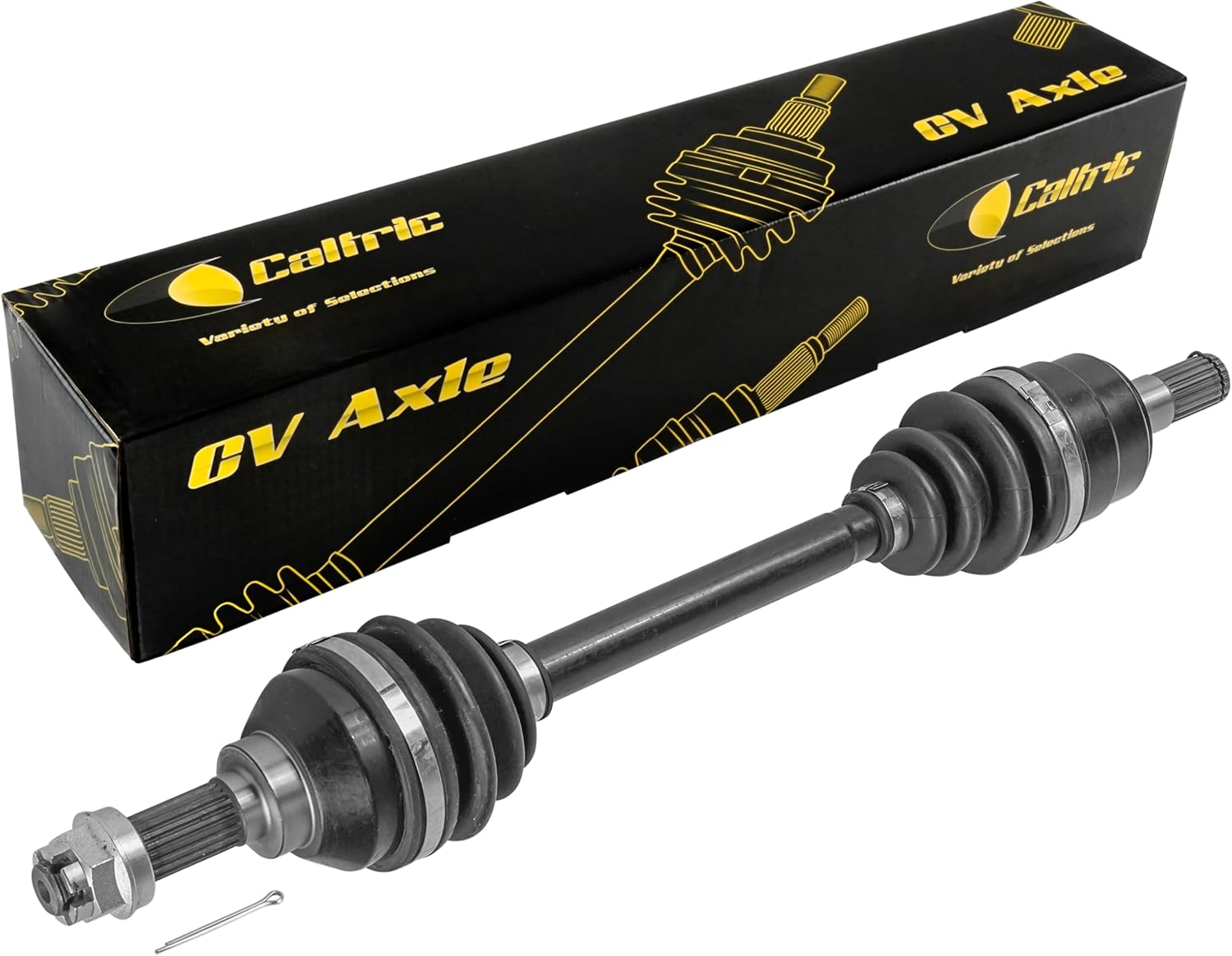 Caltric Front Right Complete Cv Joint Axle Compatible with Kawasaki Brute Force 750 Kvf750 4X4I 2005 2006 2007 2012 2013 2014 2015 2016 2017