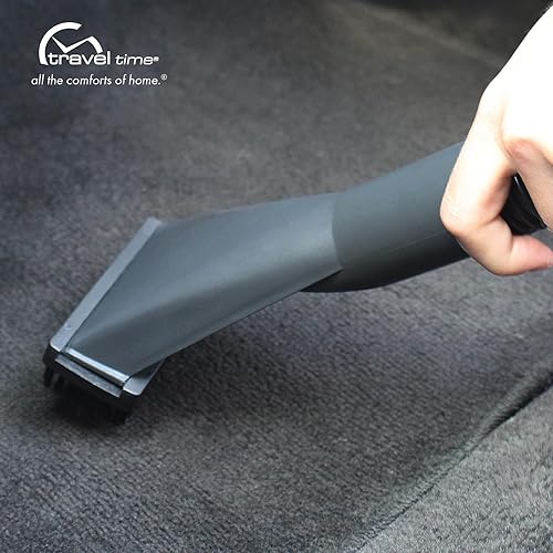Miniatura 5 de TRAVEL TIME Aspiradora de recipiente húmedo y seco de 12 V, capacidad de 2 litros, universal para la mayoría de vehículos, aspiradora doméstica