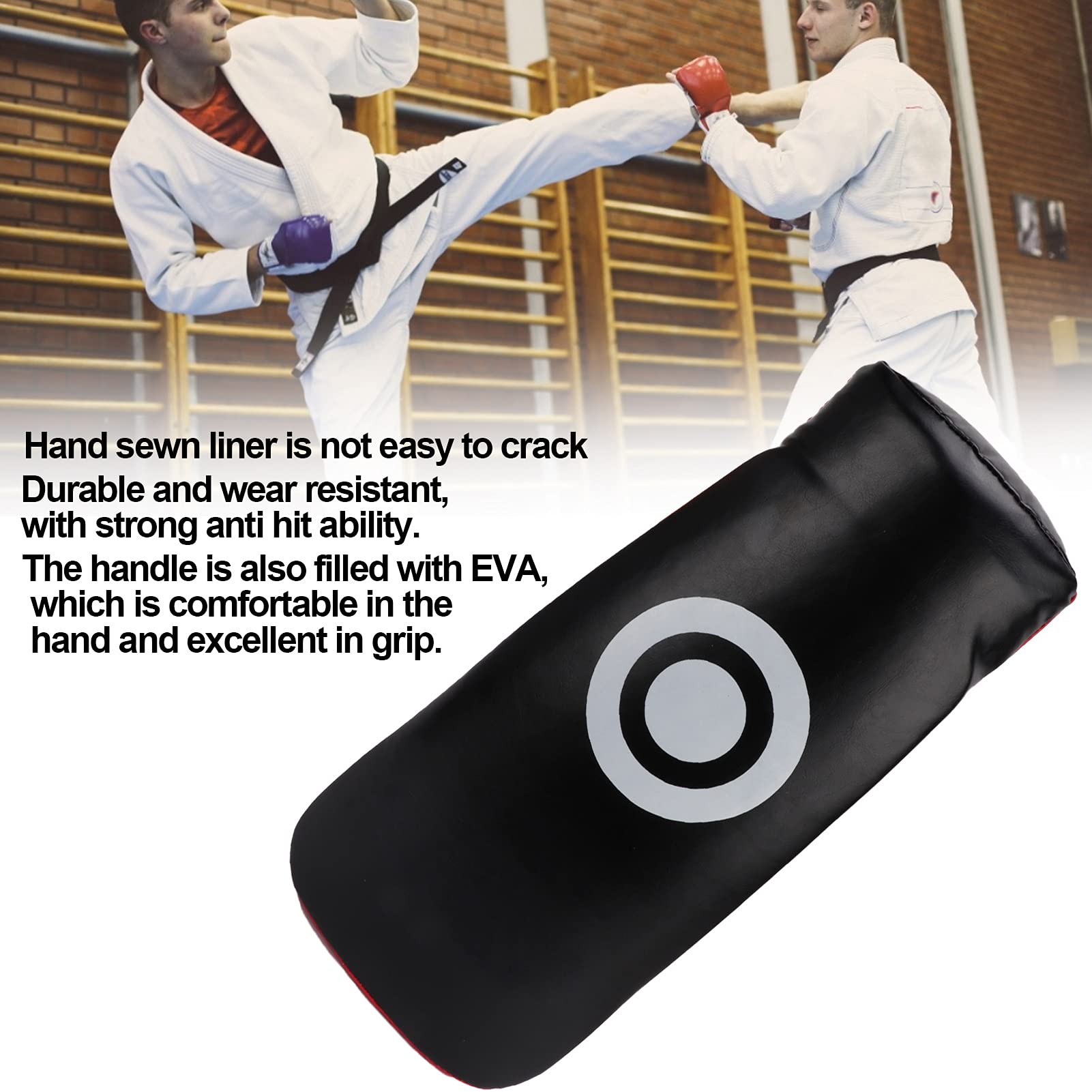 Coussinets de frappe incurvés avec surface de frappe incurvée en cuir PU pour entraînement de karaté Muay Thai pour entraînement de taekwondo