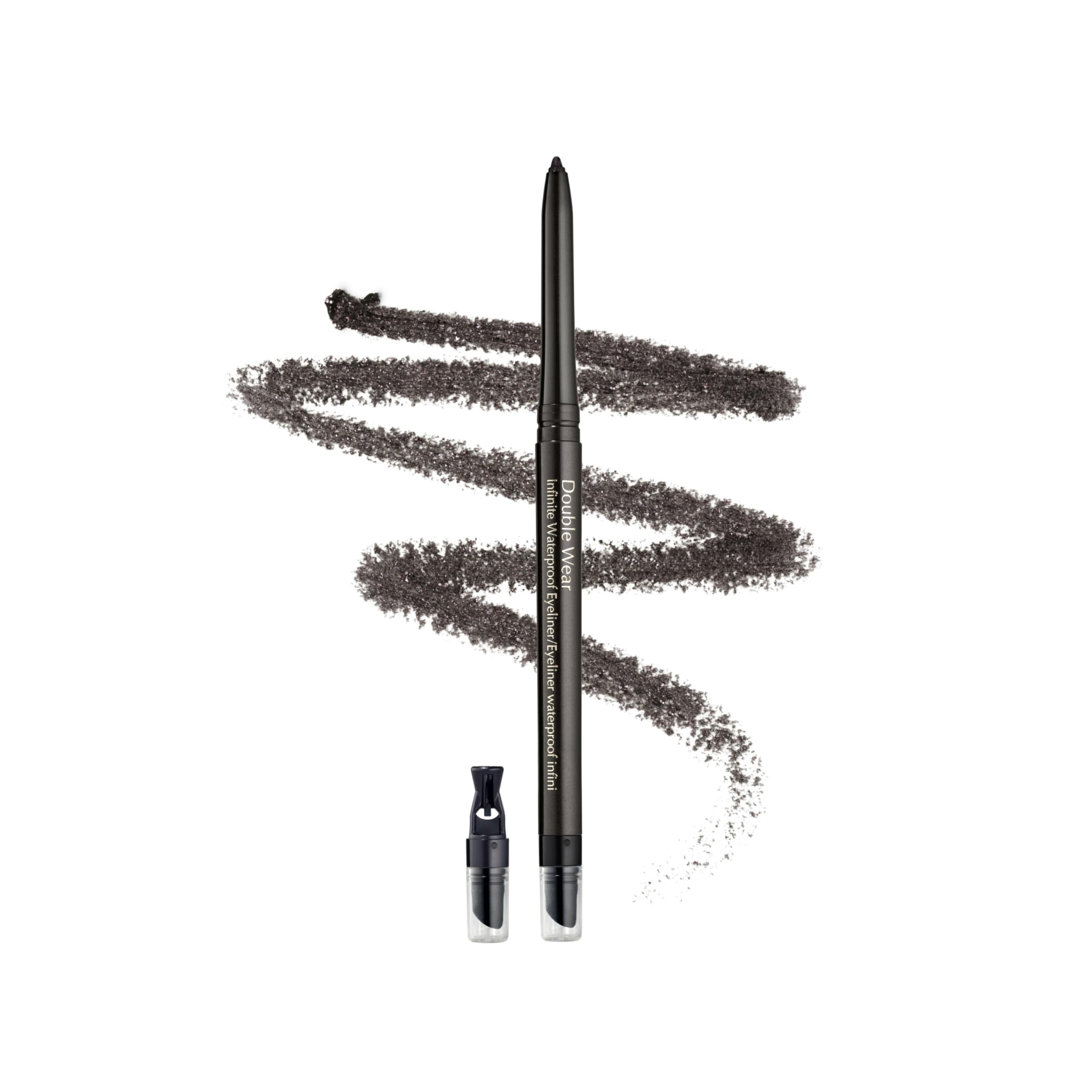 Photo 1 of Estée Lauder Double Wear Long-Lasting Infinite Waterproof Eyeliner Pencil | Includes Built-In Sharpener, 10 Blackened Onyx