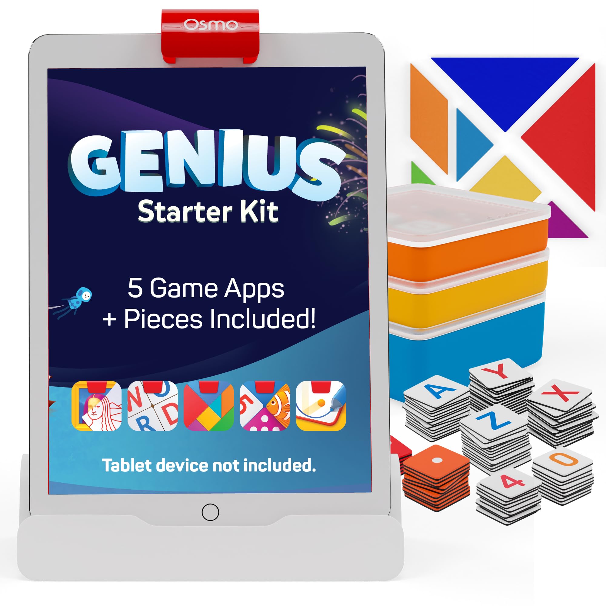 Osmo Genius Kit, Ages 6-10, 5 STEM Learning Games, Spelling & Math, iPad — Amazon image 9