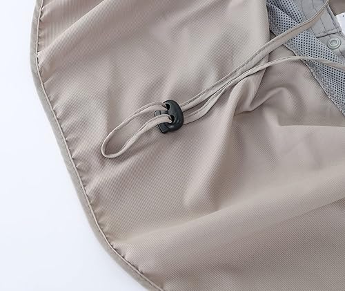 Miniatura 8 de Home Prefer Sombrero para sol para el aire libre con protección UV secado rápido unisex con solapa para proteger el cuello