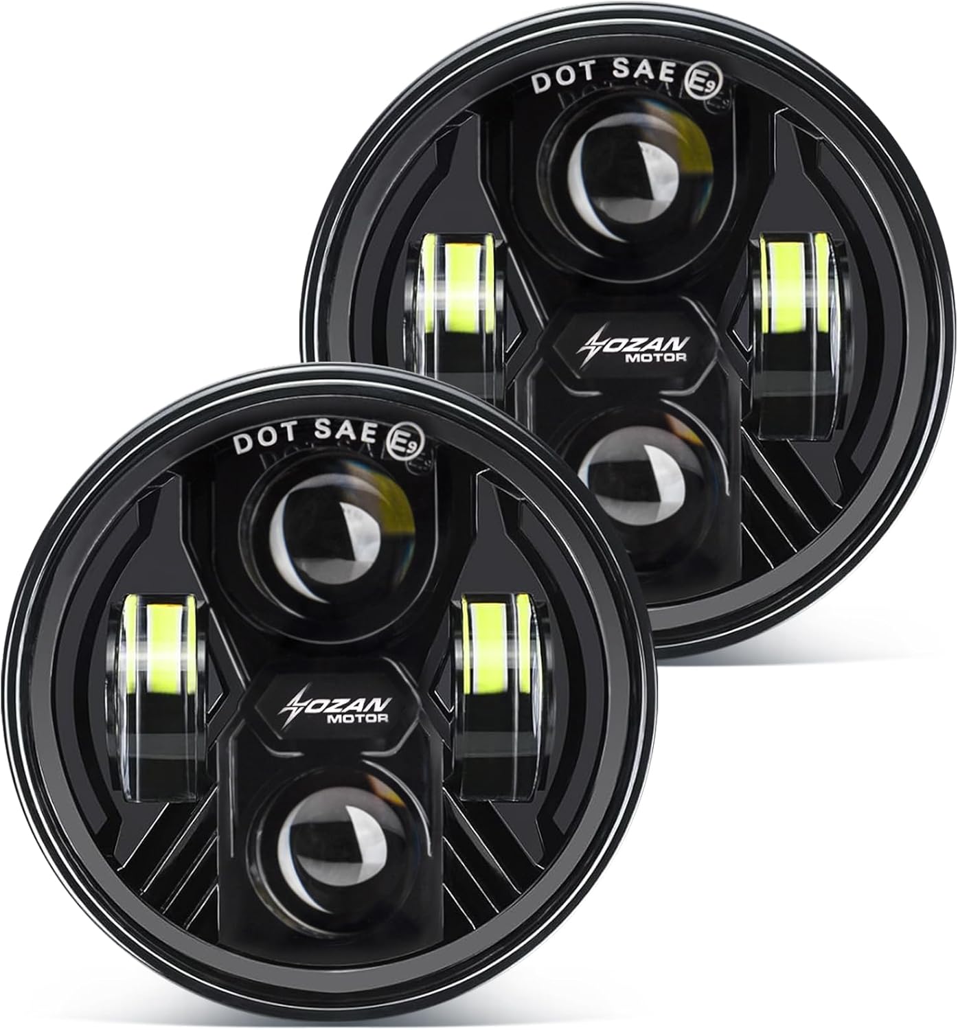 Upgrade LED Fog Lights, Fog Driving Lights Assembly Compatible with 2005-2011 Tacoma, 2007-2013 Tundra, 2014-2022 4RunnerSolara 2004-2006, Sequoia 2008-2015