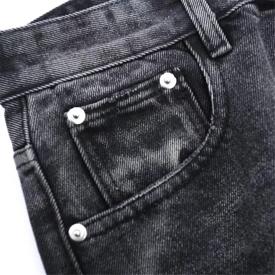Vogrtcc Pantalones Vaqueros Casuales De Mezclilla para Hombre