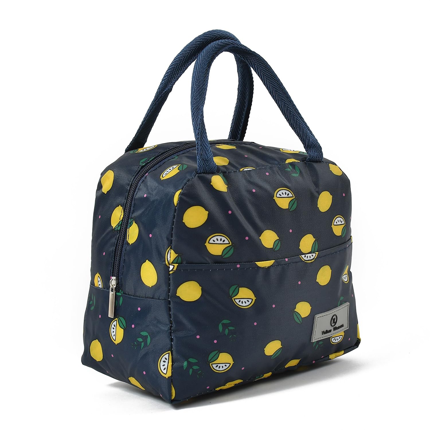 Yellow Weaves Insulated Travel Lunch/Tiffin/Storage Bag For Office, College & School Polyester, Regular Size (Dark Blue), 0.5 Litres (B0C8SVF8DC) Amazon Price History, Amazon Price Tracker