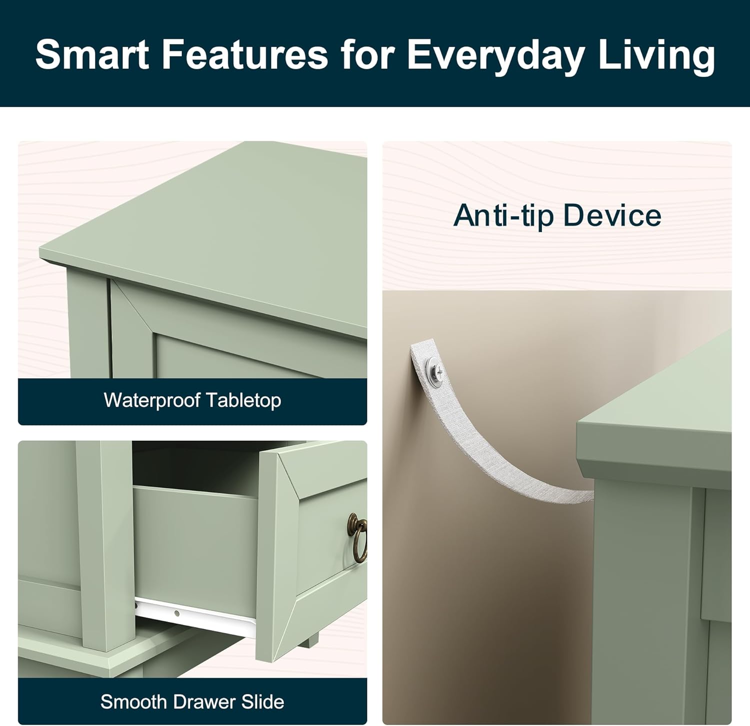 Smart Features of Nightstand