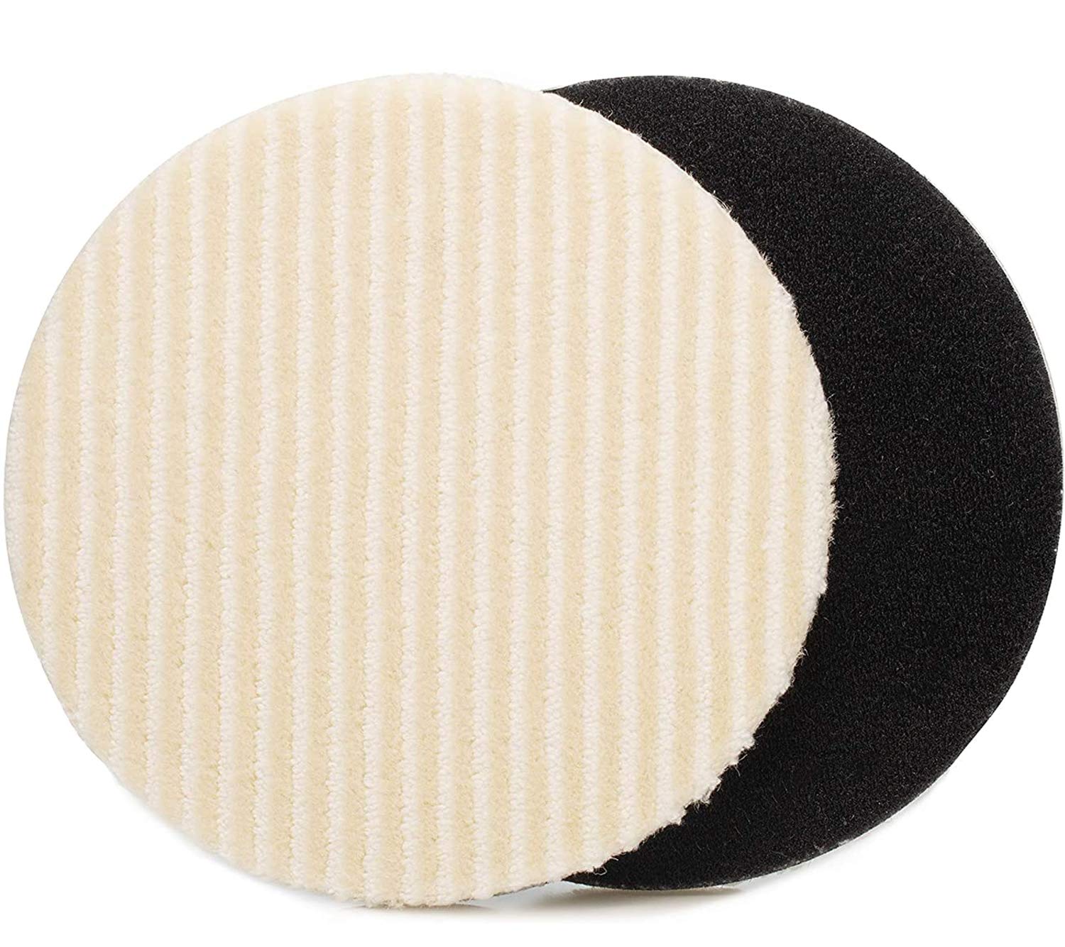 Glass Polish 6 inch (150mm) GP-Ulta Hybrid One-Step Compounding, Polishing and Finishing Pad wirh Hook and Loop Grip