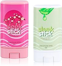 2 Barra de Cera para el Cabello, Barra de Cera para Peinado Cabello, Cera para Modelar el Cabello, Barra de Cera para Fijadora Cabello, Barr/a de Cer/a para el Pelo, Barra de Acabado del Cabell/o