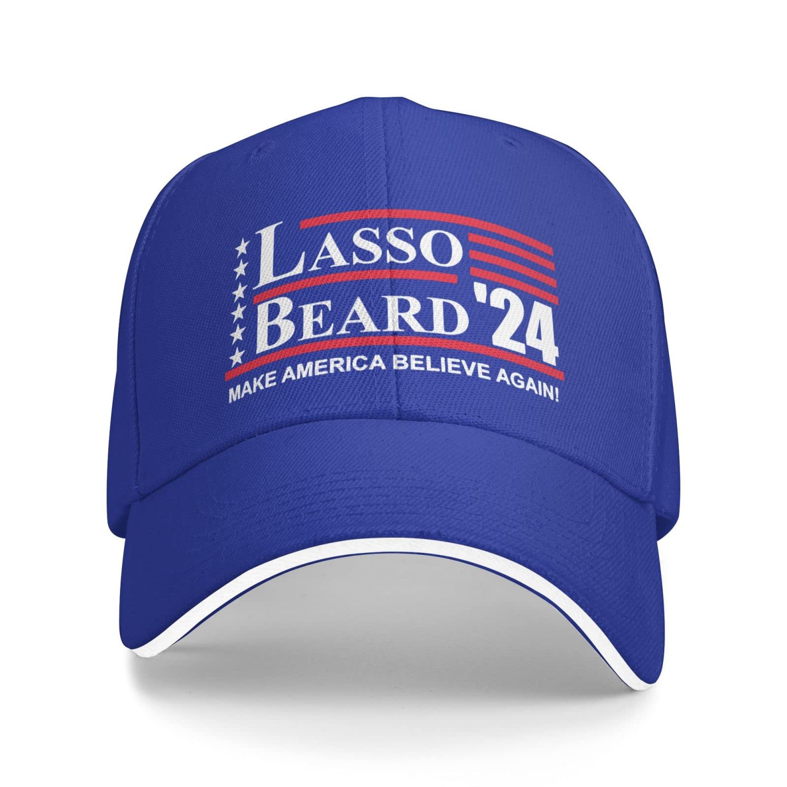 Peiyeety Lasso Beard 2024 Campaign Election Black Baseball Dad Hat Women Men Running Golf Cap Hat Trucker Hats