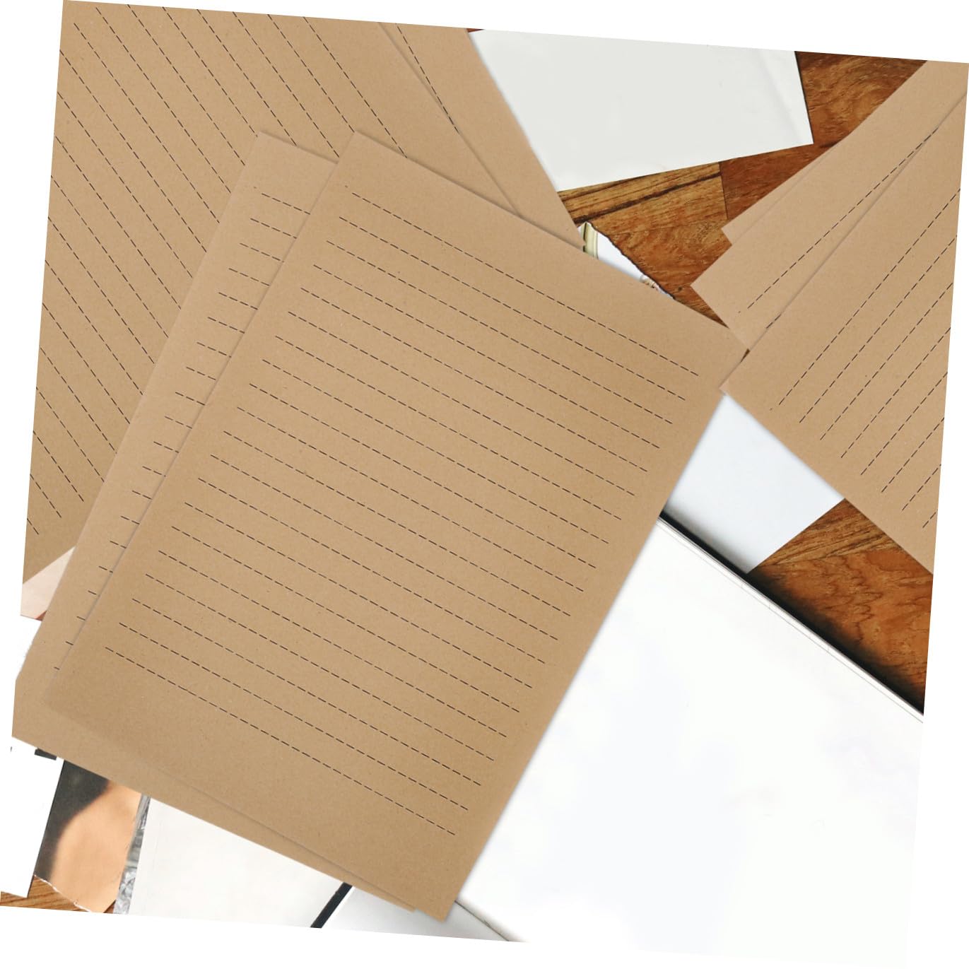 Gadpiparty Glattes Liniertes Briefpapier Im Vintage-stil 200 Blatt Briefpapier Für Grußkarten